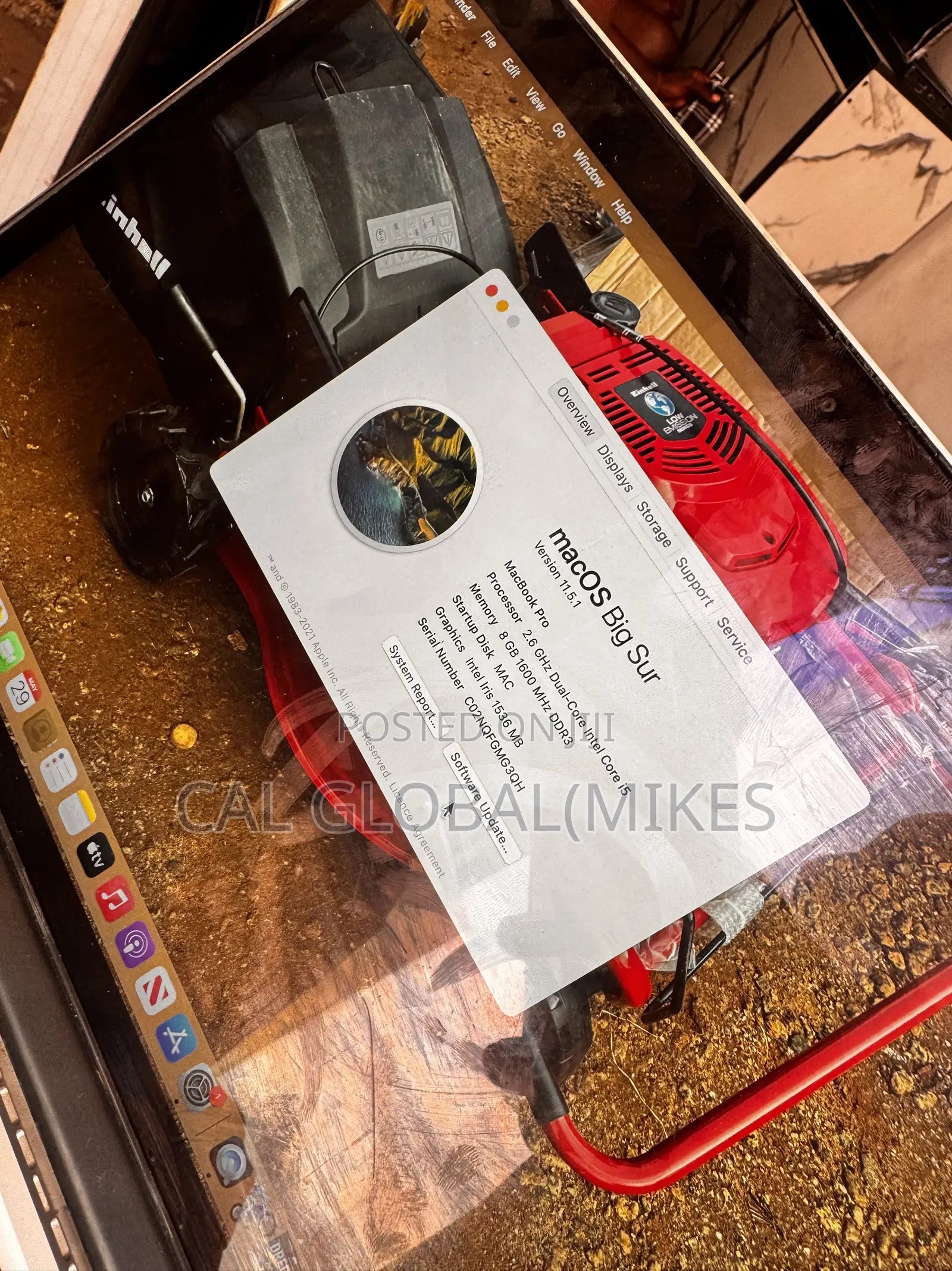 Laptop Apple MacBook Pro 2015 8GB Intel Core i5 SSHD+SSD 256GB