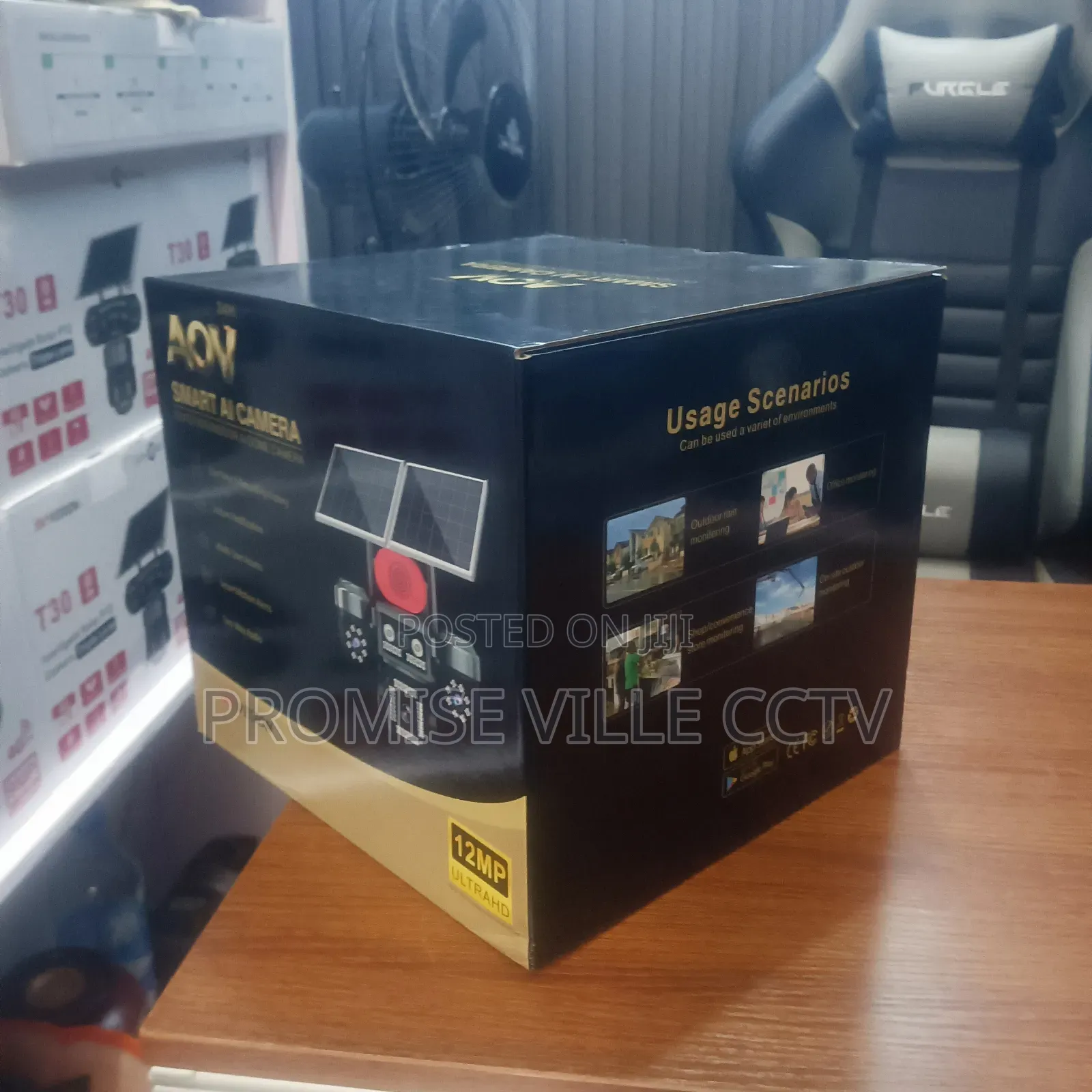 4 View Solar Camera
