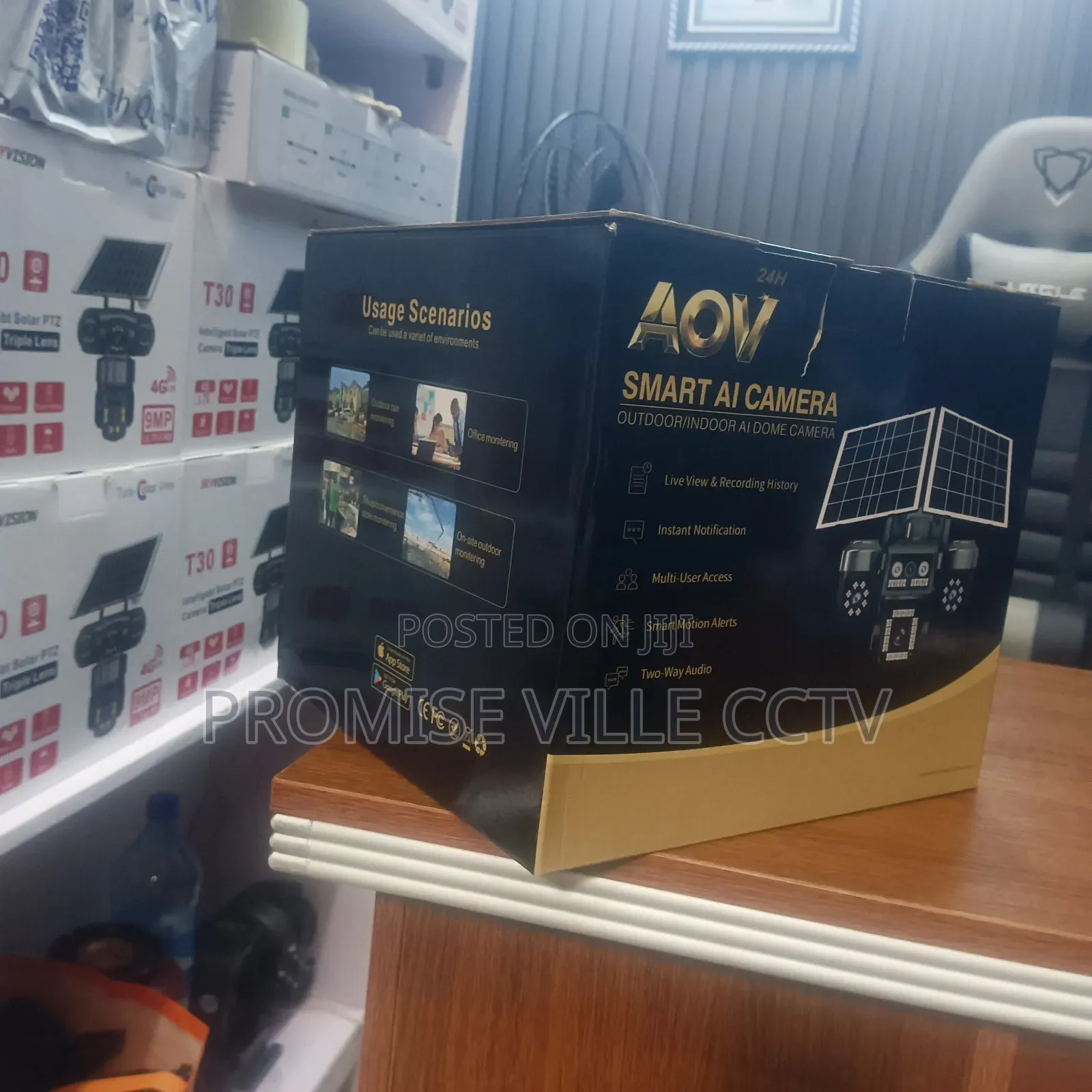 4 View Solar CCTV