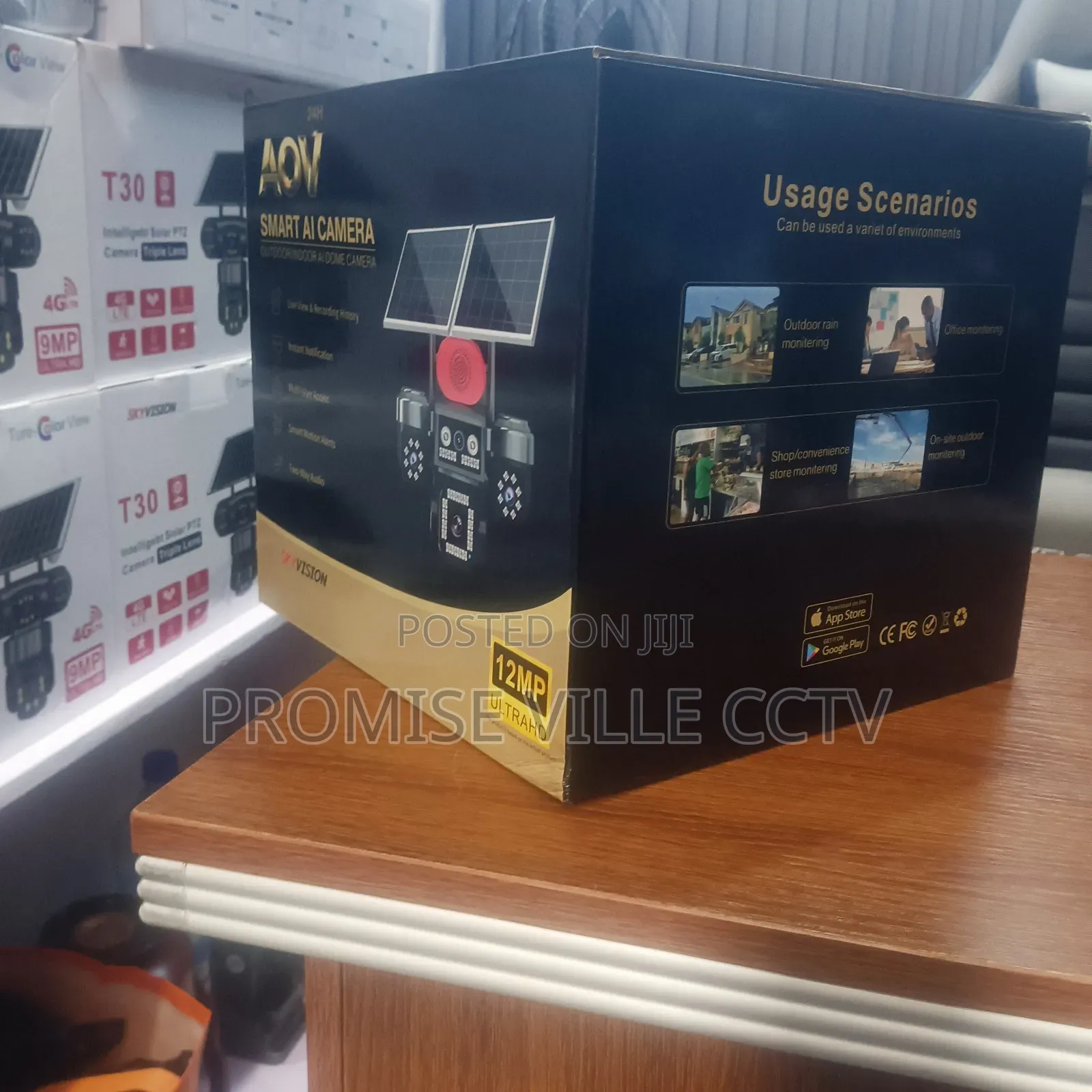 4 View Solar CCTV