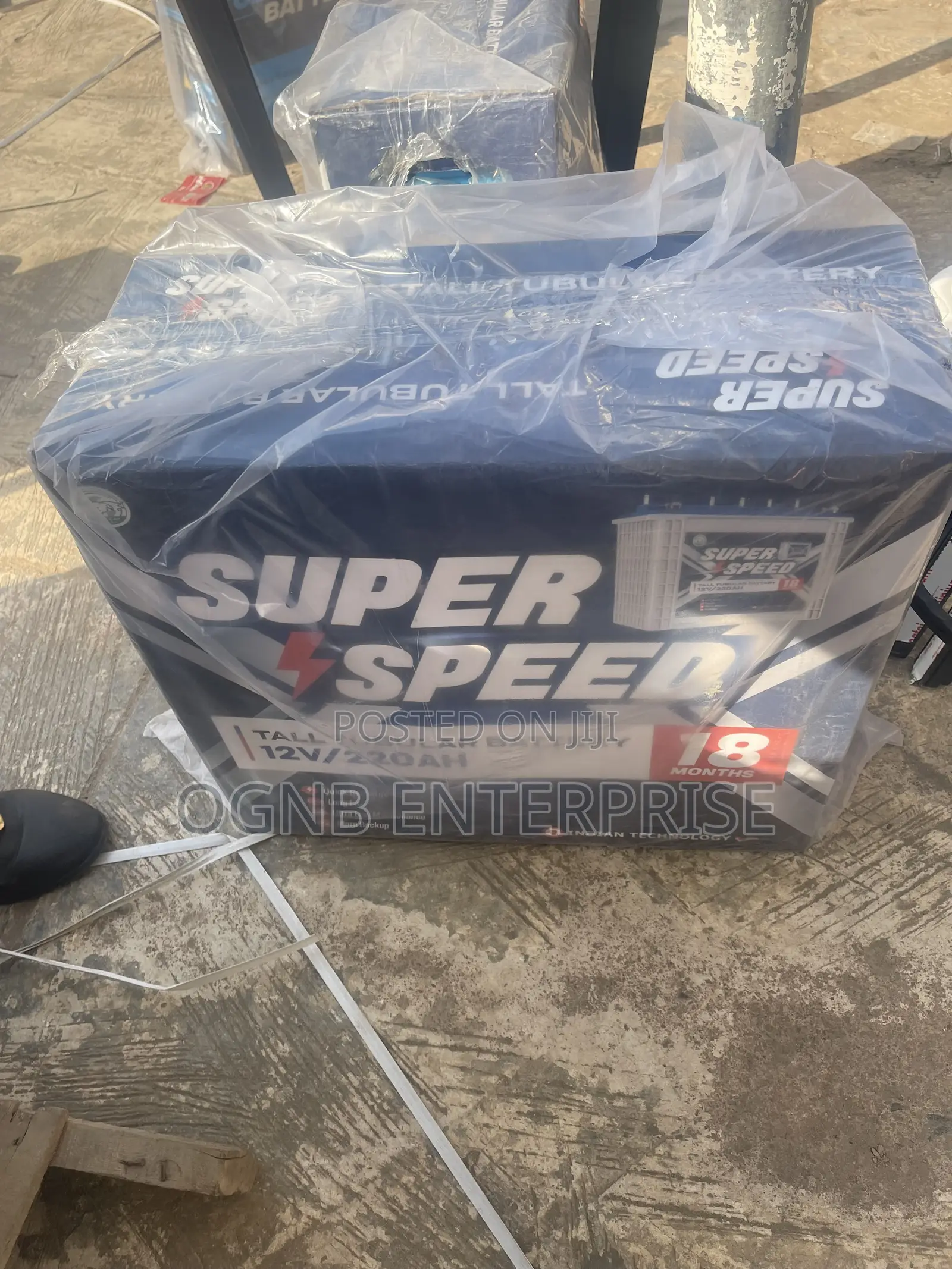 Super Speed 220ahms Tubular Battery