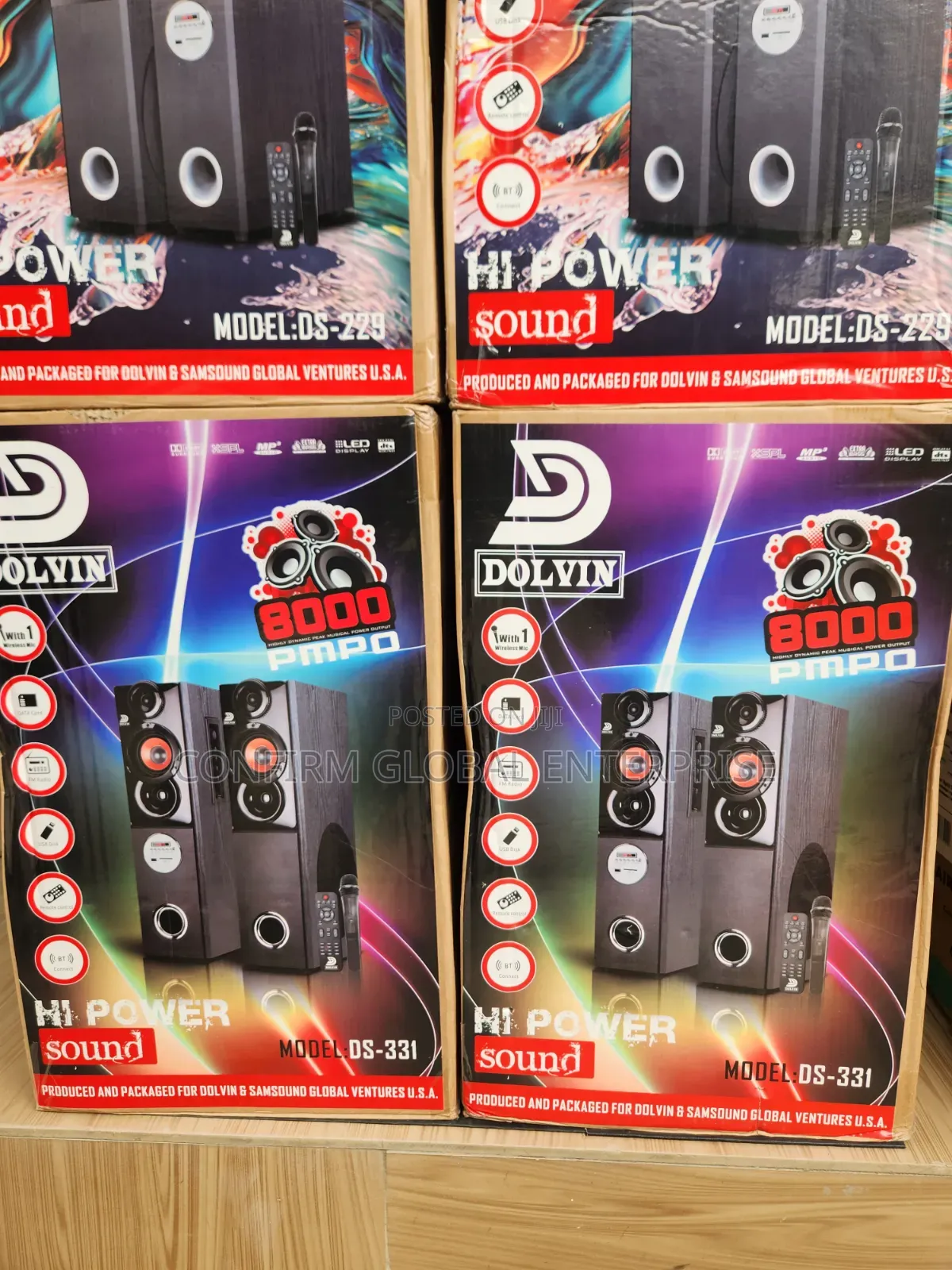 Dolvin DS-331 FM/USB/Bluetooth Multimedia Speaker