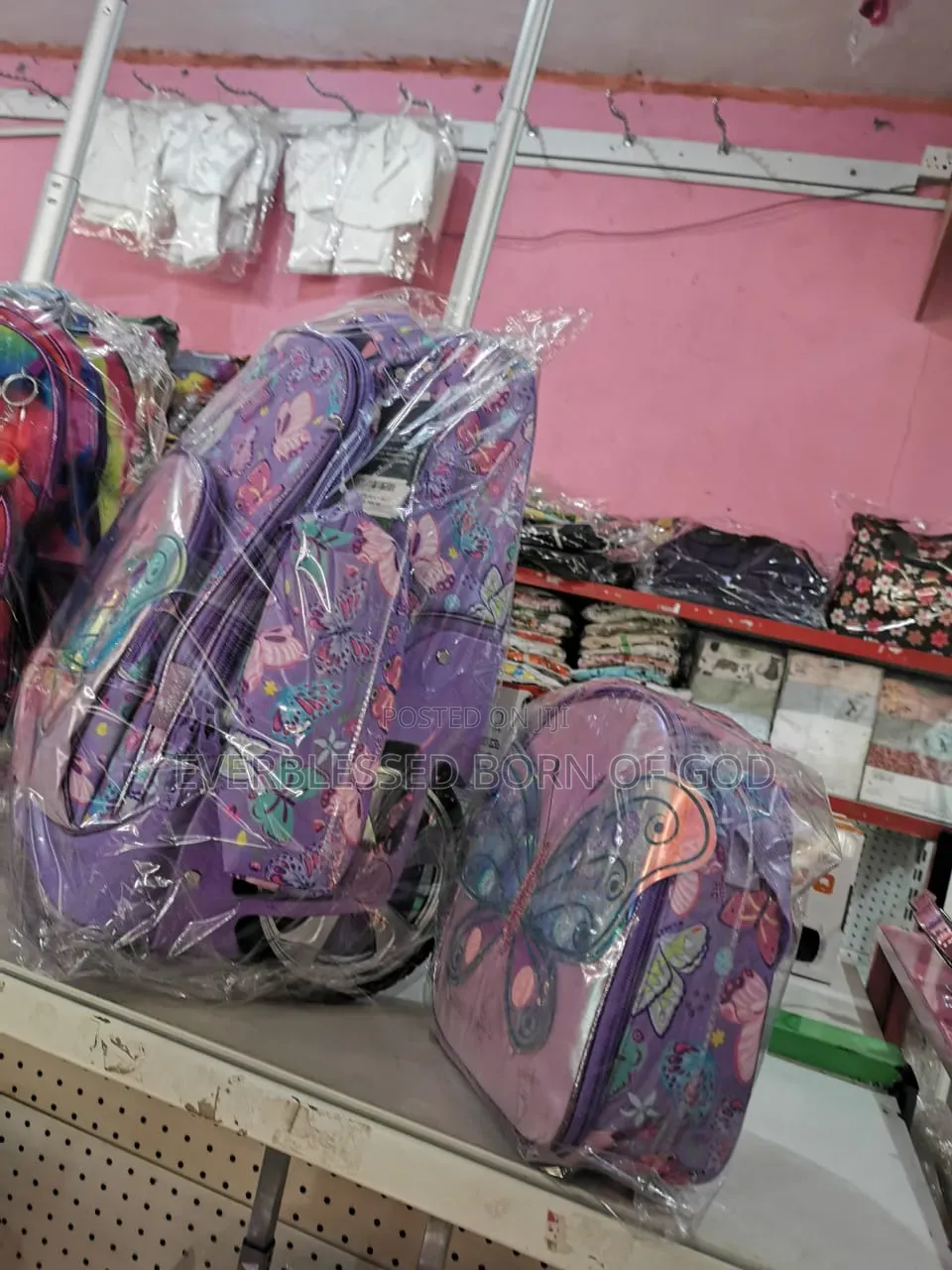 Premium 3-in-1 Rolling School Bag Set_ Durable Stylish!