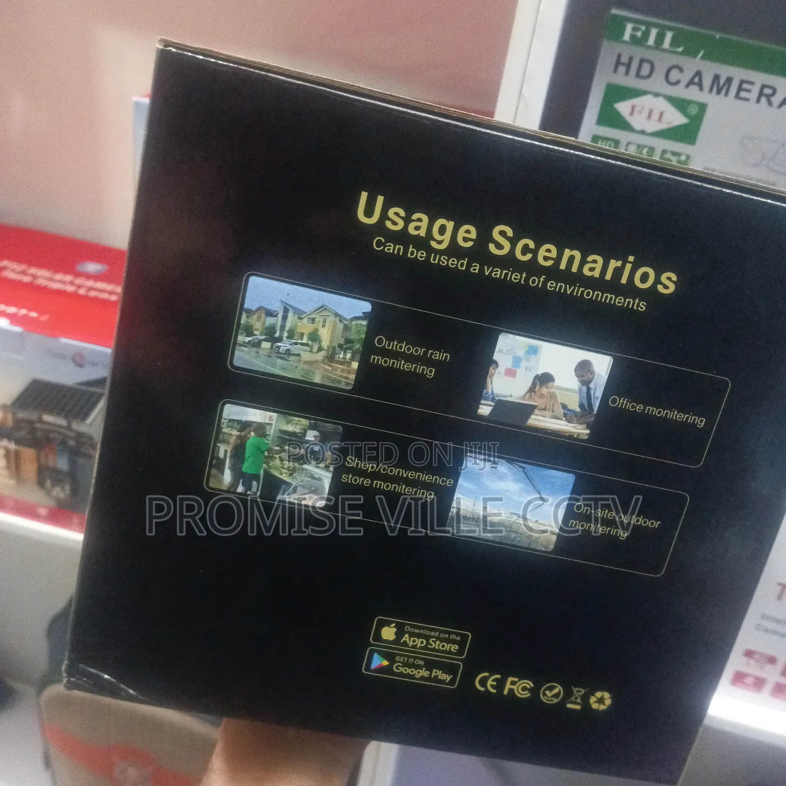 Solar 4 Lens CCTV Camera
