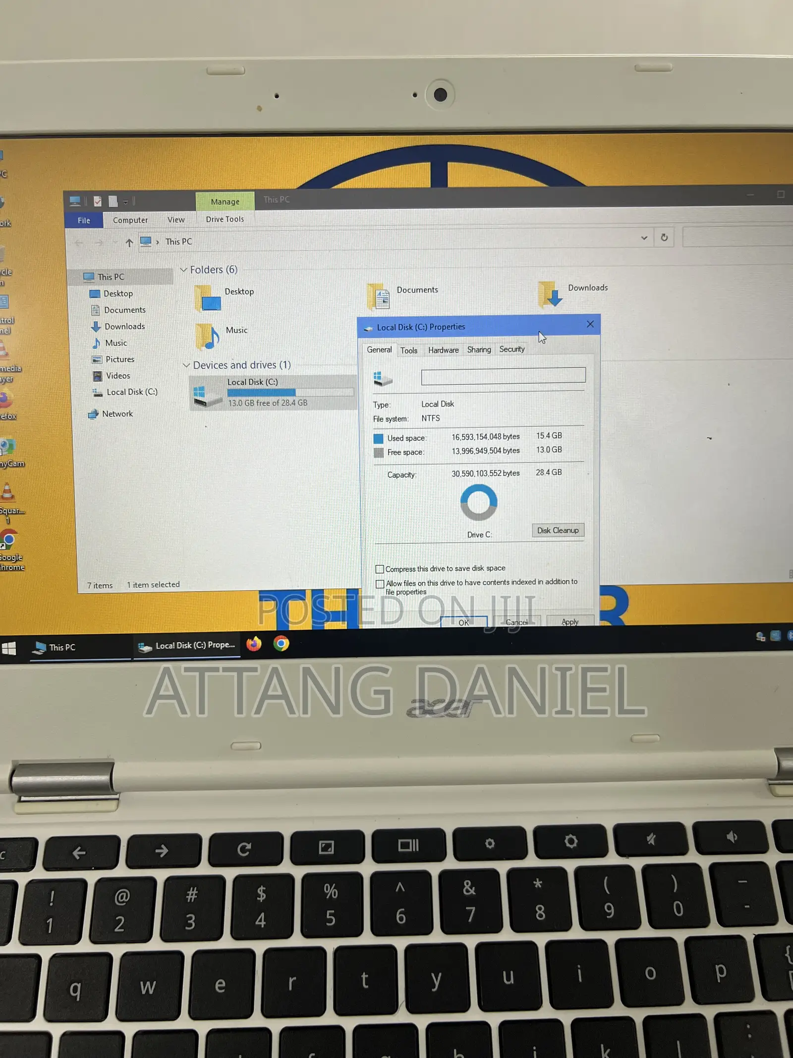 Laptop Acer Chromebook 11 CB311 4GB Intel Celeron eMMC 32GB