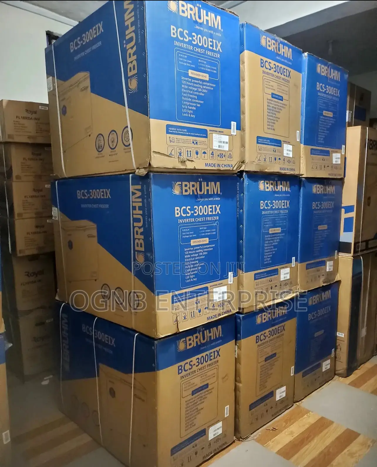 Bruhm Chest Freezer BCS-300eix (Inverter)