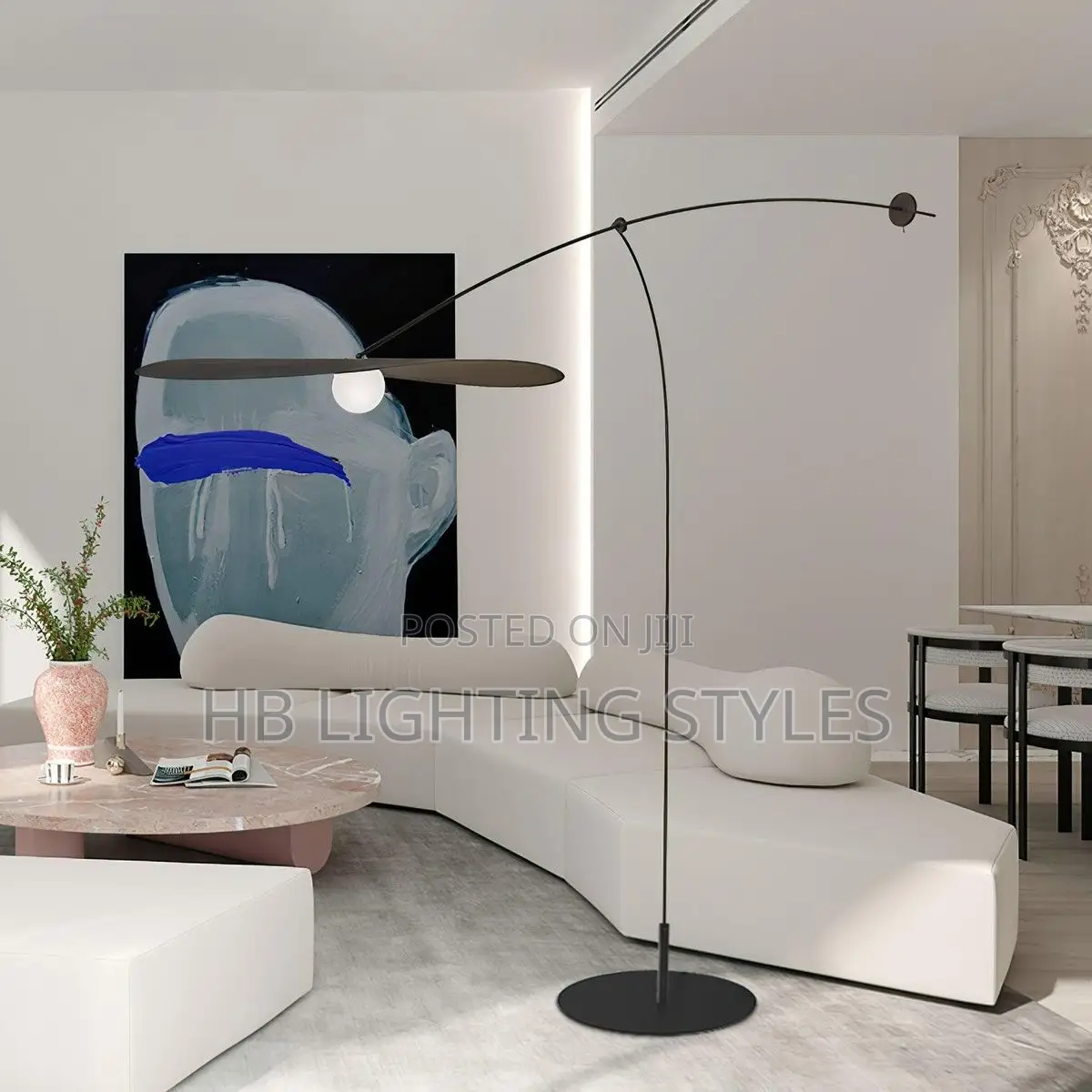 Modern Minimalist Designer Fishing Floor Lamp