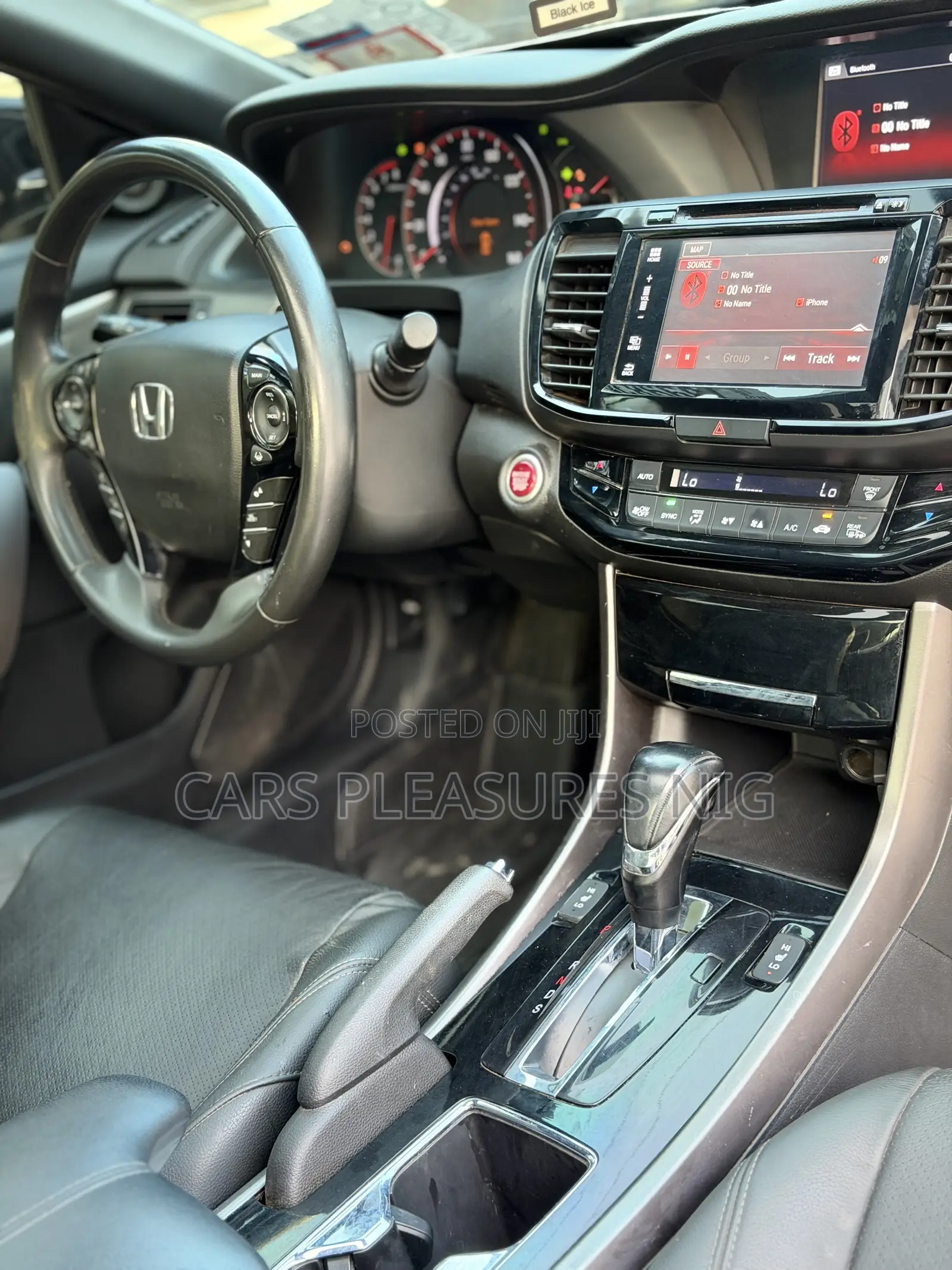 Honda Accord Touring V6 2dr Coupe FWD (3.5L 6cyl 6A) 2017 Black