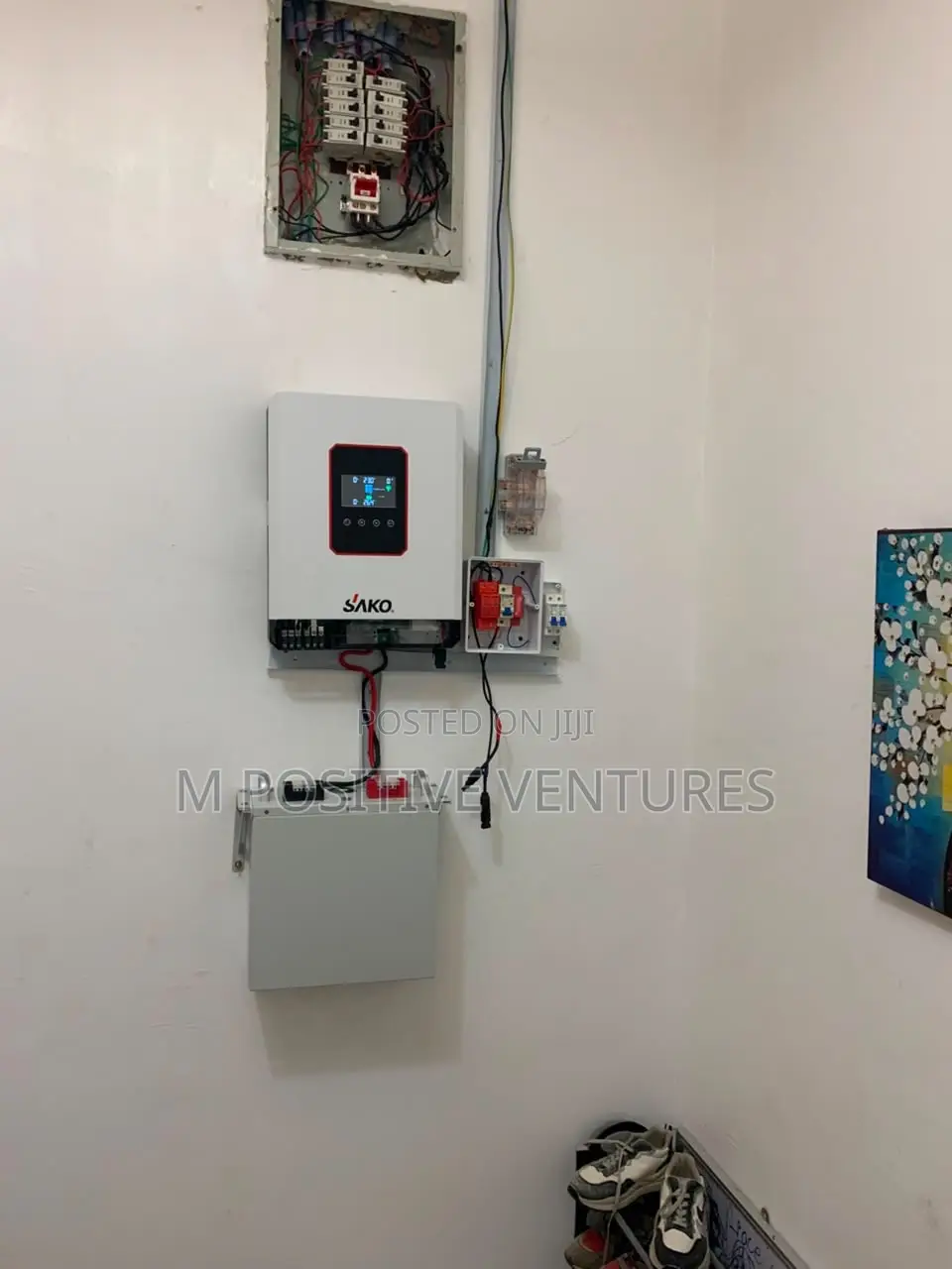 Sako 4.2kva Hybrid Inverter With Luxwatt 3kwh Lithium Battery