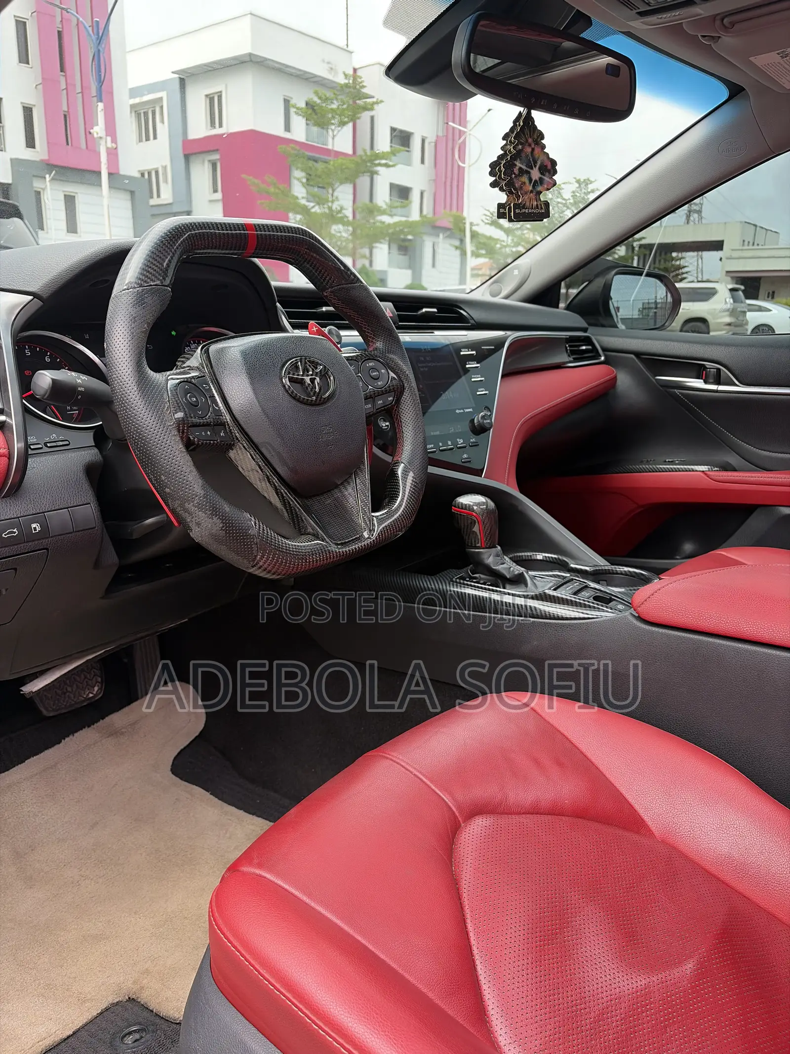 Toyota Camry XSE V6 FWD (3.5L 6cyl 8AM) 2018 White