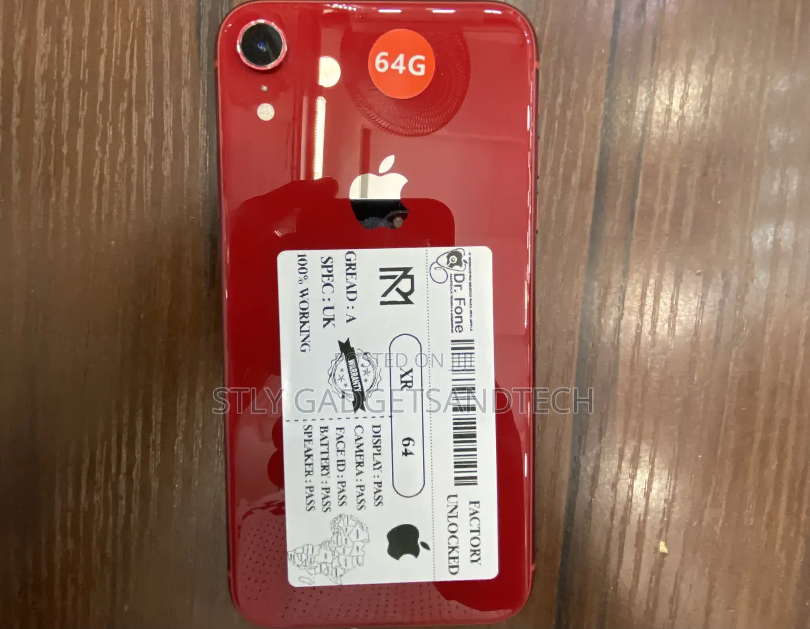 Apple iPhone XR 64 GB Red