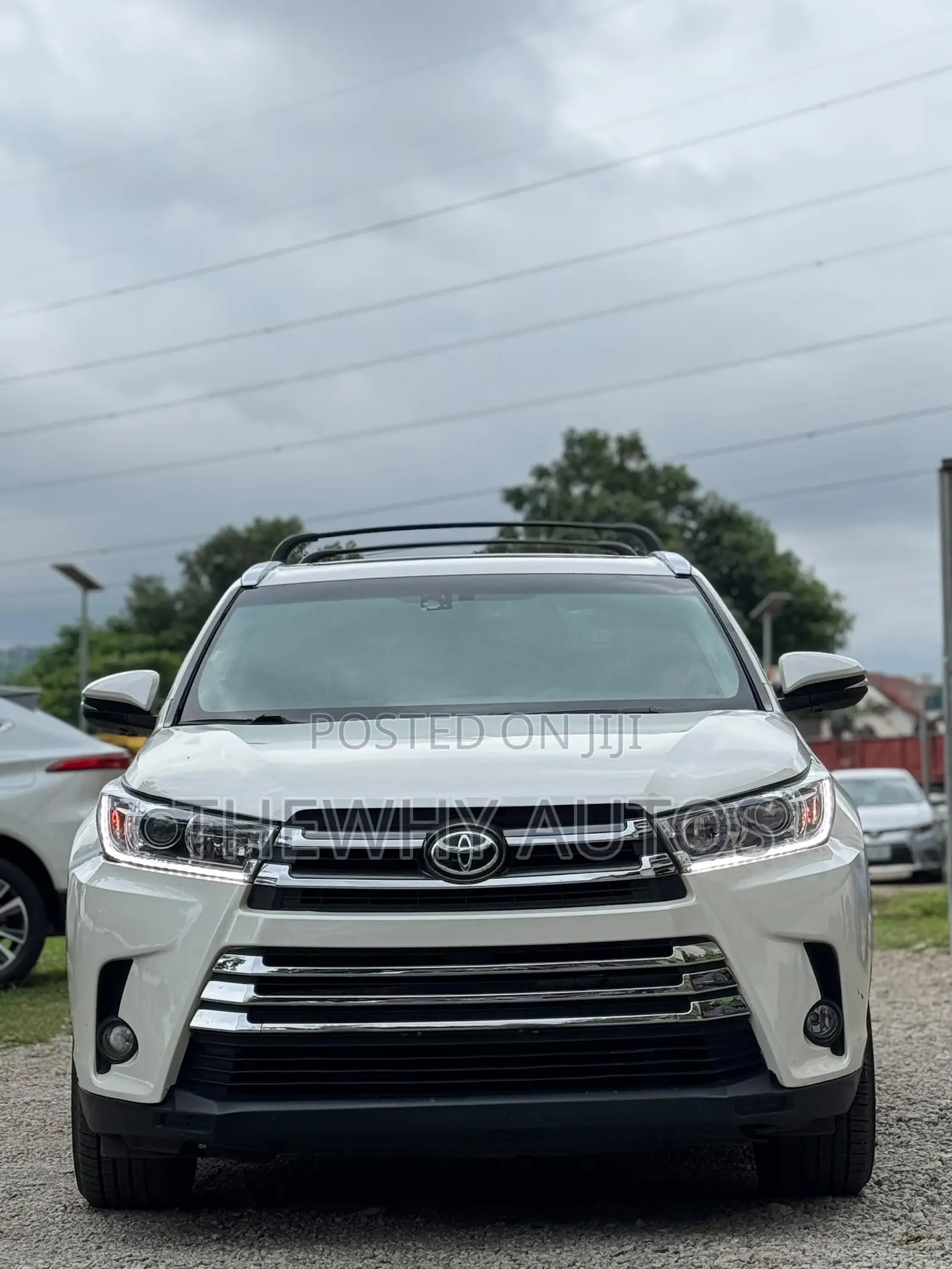 Toyota Highlander Limited 4dr SUV AWD (3.5L 6cyl 6A) 2015 White