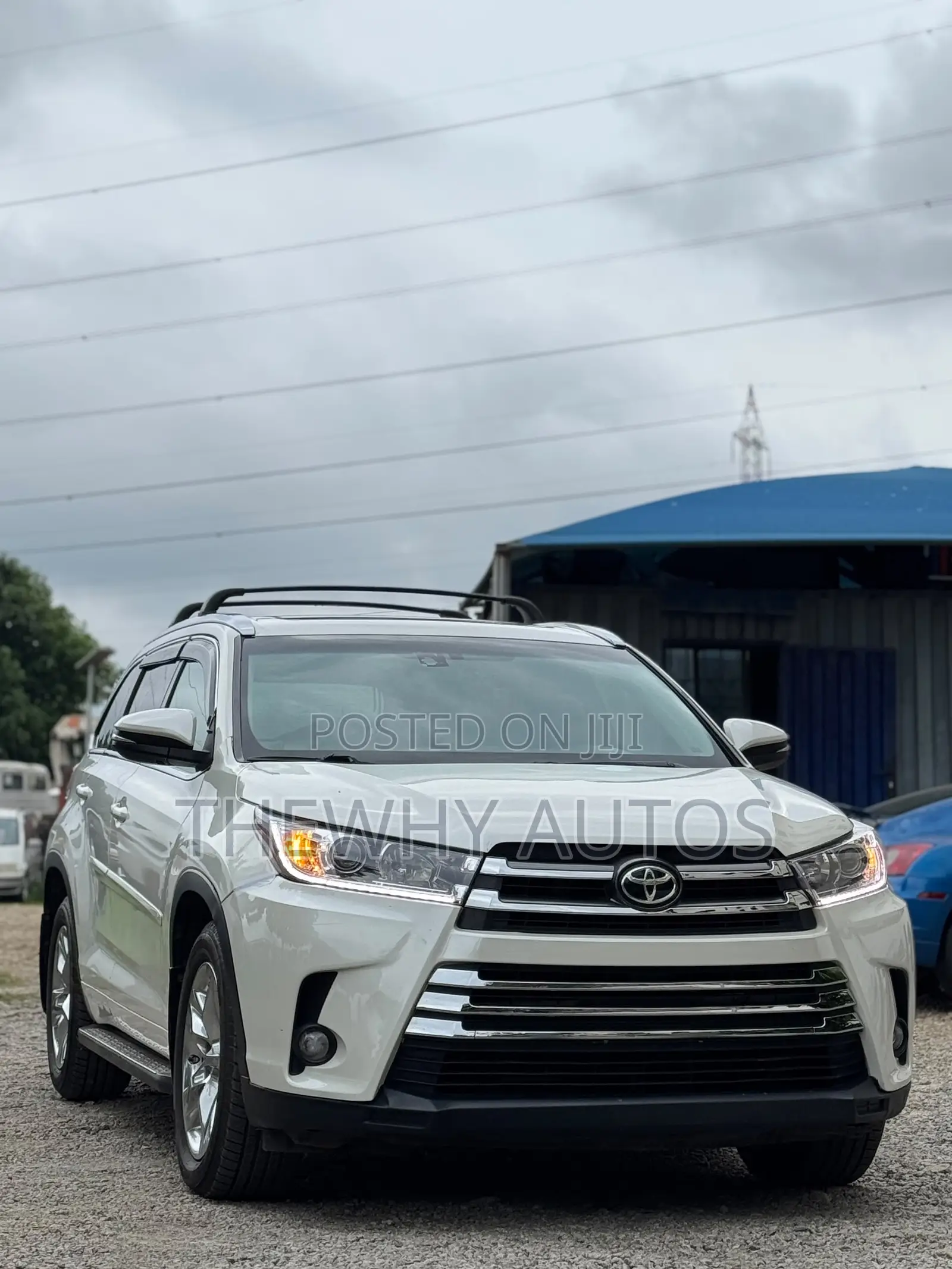 Toyota Highlander Limited 4dr SUV AWD (3.5L 6cyl 6A) 2015 White
