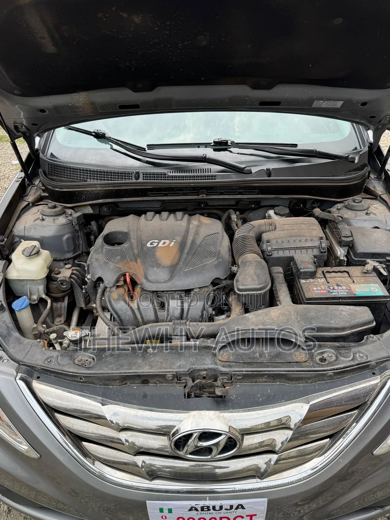 Hyundai Sonata Limited Sedan FWD (2.4L 4cyl 6A) 2013 Gray