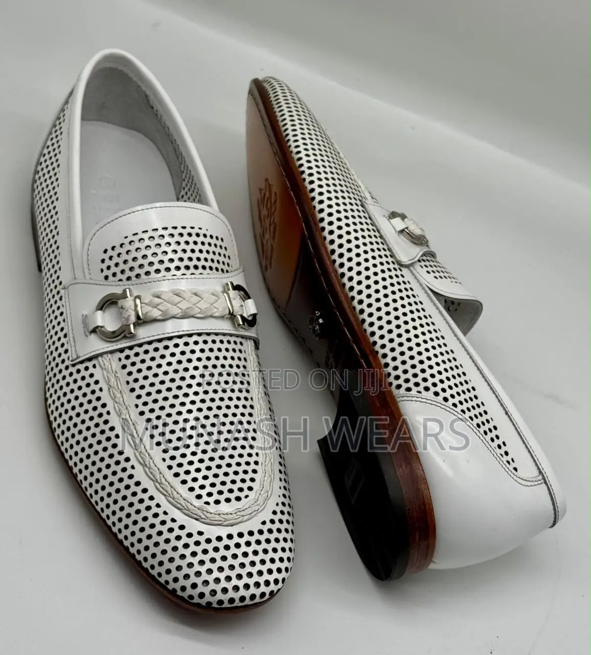 Pure Italian Moreschi X Genio Leather Shoes 40-46 Available