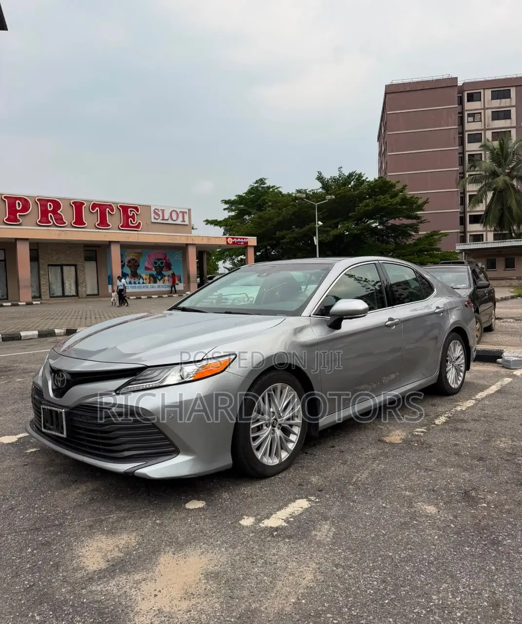 Toyota Camry XLE V6 (3.5L V6 8A) 2019 Gray