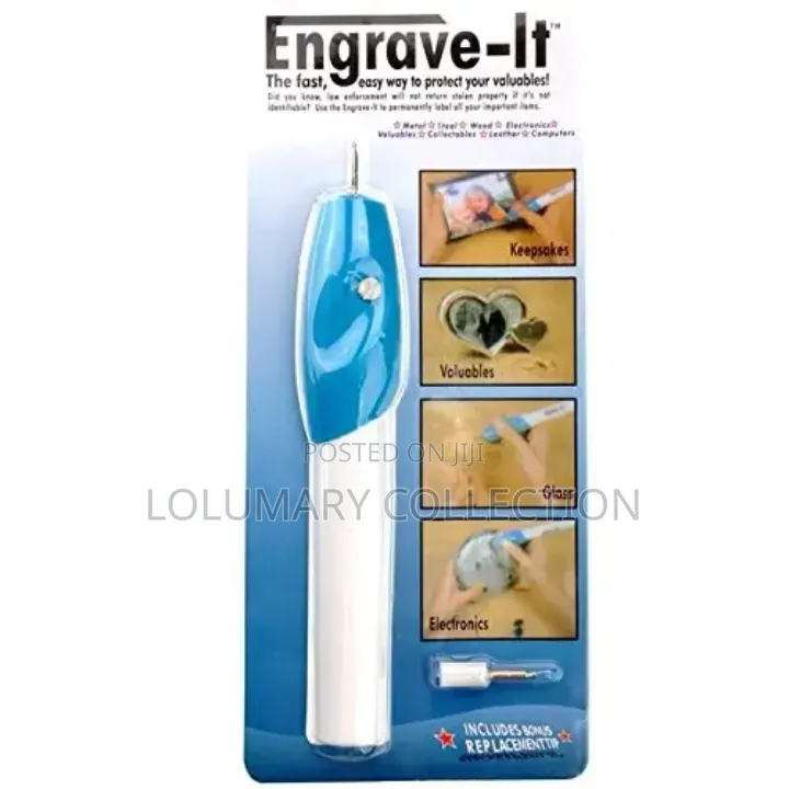 Electric Engraving Pen for Metal, Glass, Wood Plastic Engraver Tool
