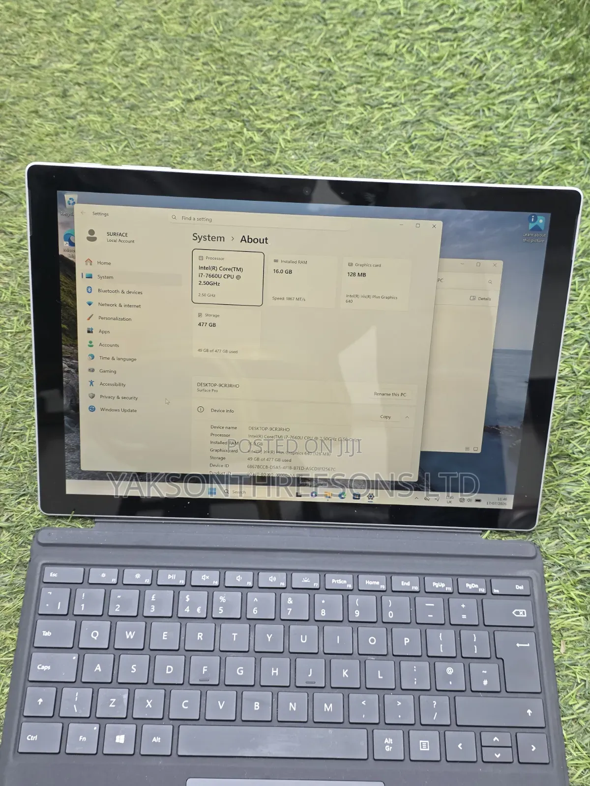 Laptop Microsoft Surface Laptop 5 16GB Intel Core i7 SSD 512GB