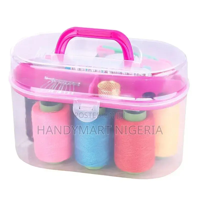 Portable Double-Layer Household Sewing Kit