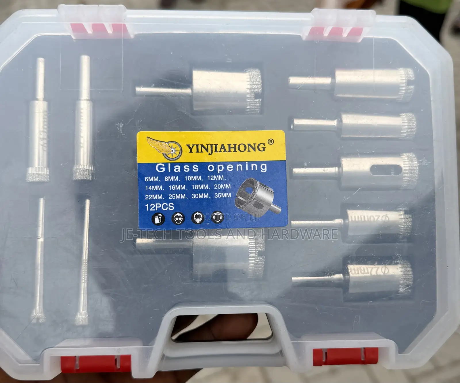 12-Piece Diamond Hole Saw Set