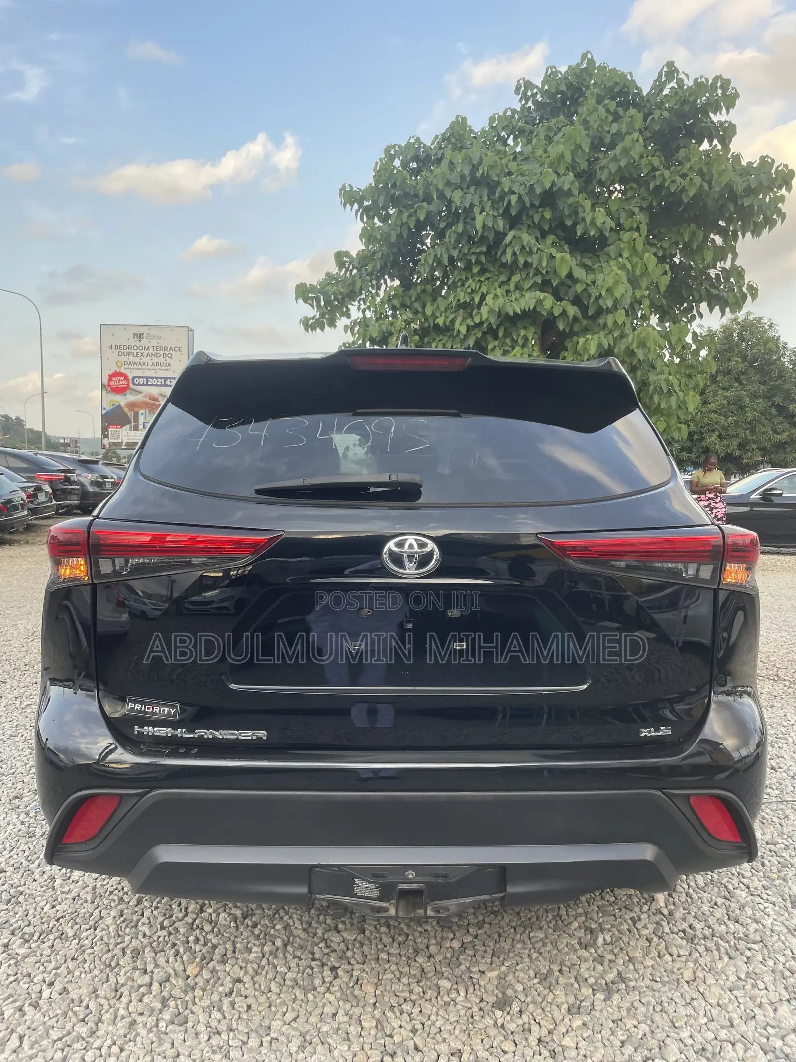 Toyota Highlander XLE 2021 Black