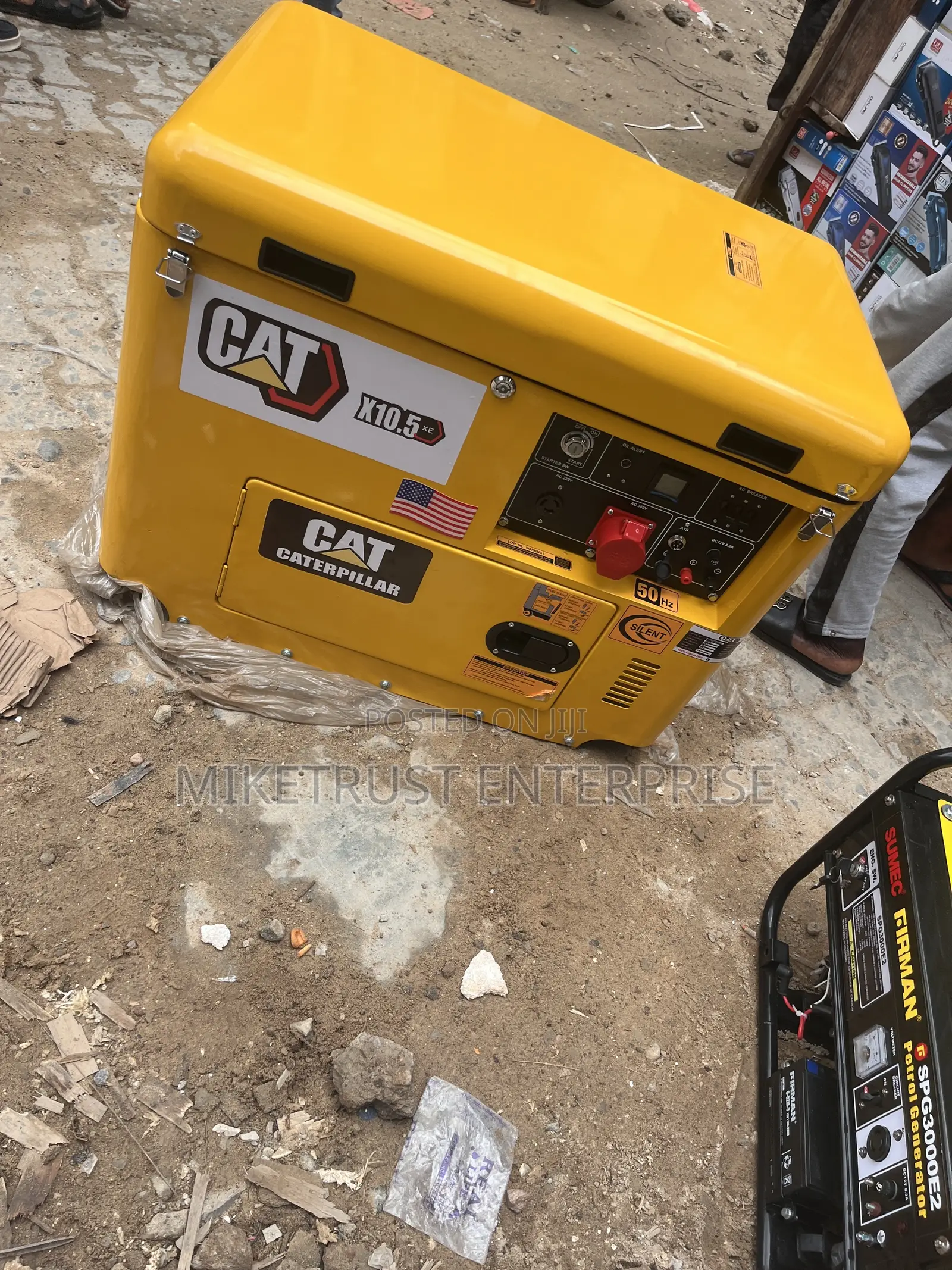 Cat 3 Phase 10kva Diesel Soundproof Generator
