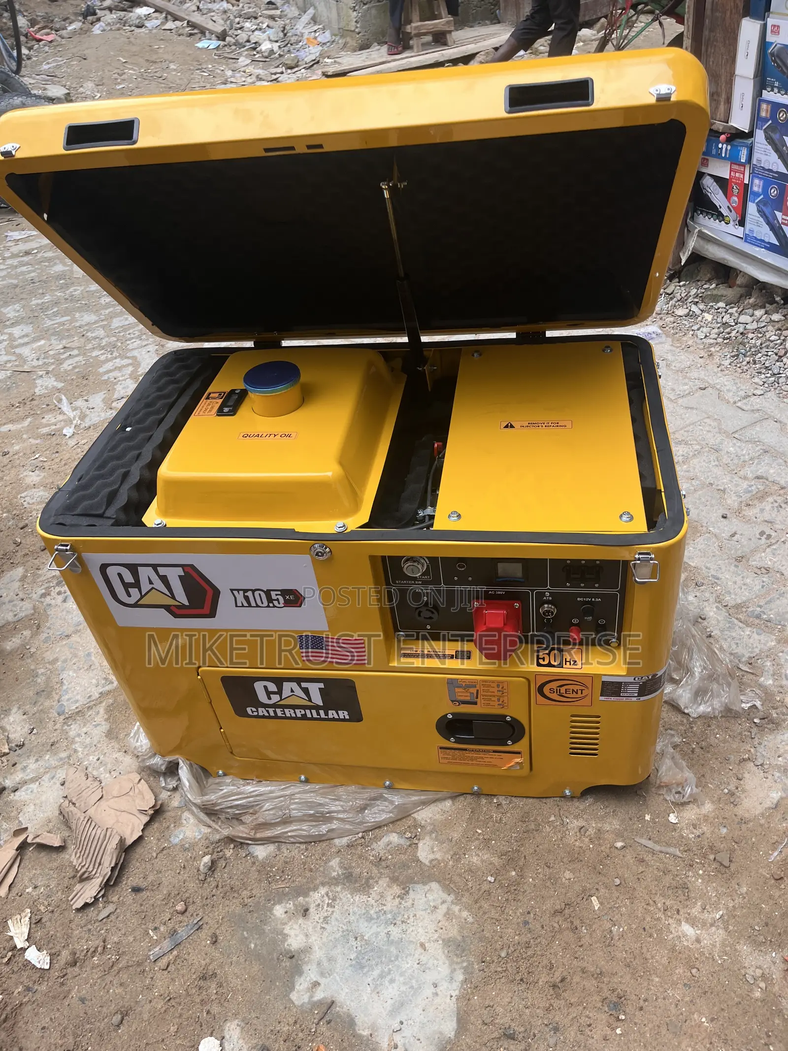 Cat 3 Phase 10kva Diesel Soundproof Generator