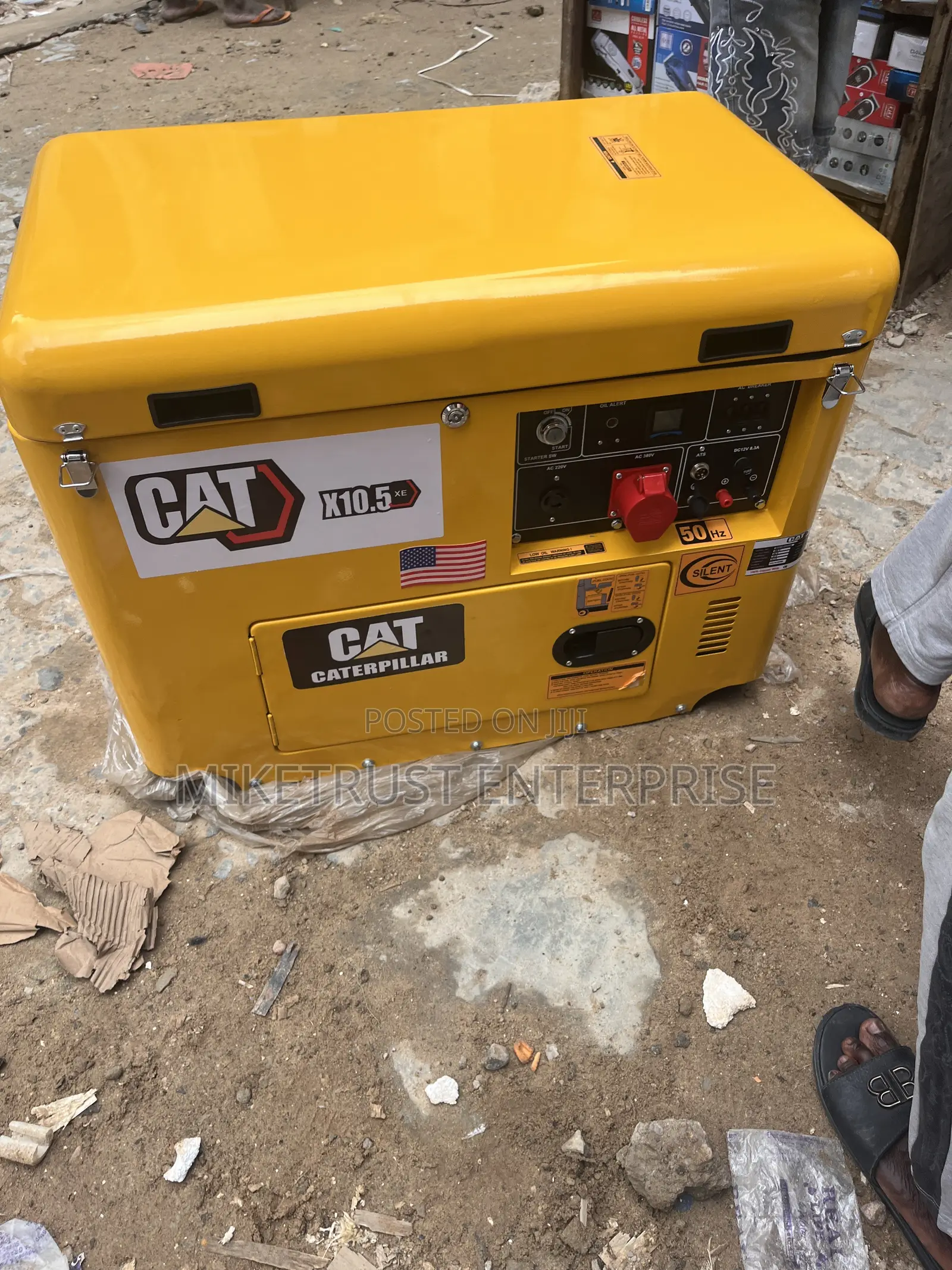 10kva Cat Soundproof Diesel 3phase Generator