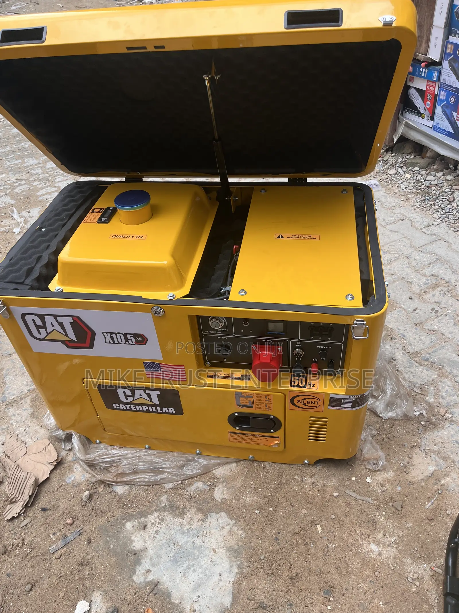 10kva Cat Soundproof Diesel 3phase Generator