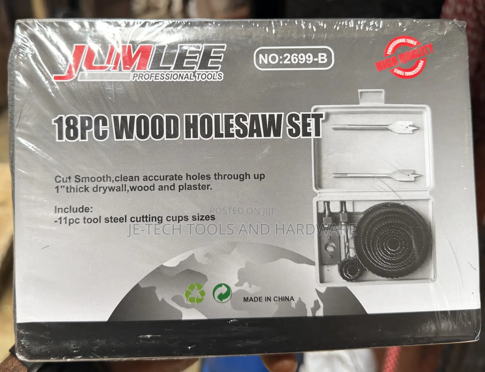 Jumlee 18-Piece Holesaw Set