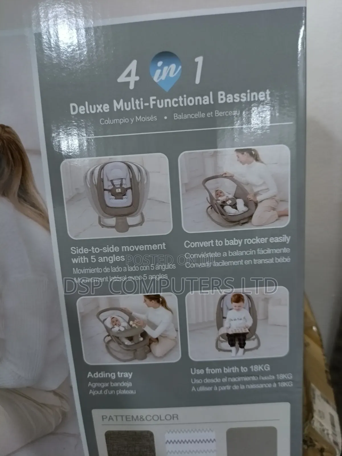 Deluxe Multi Functional Bassinet