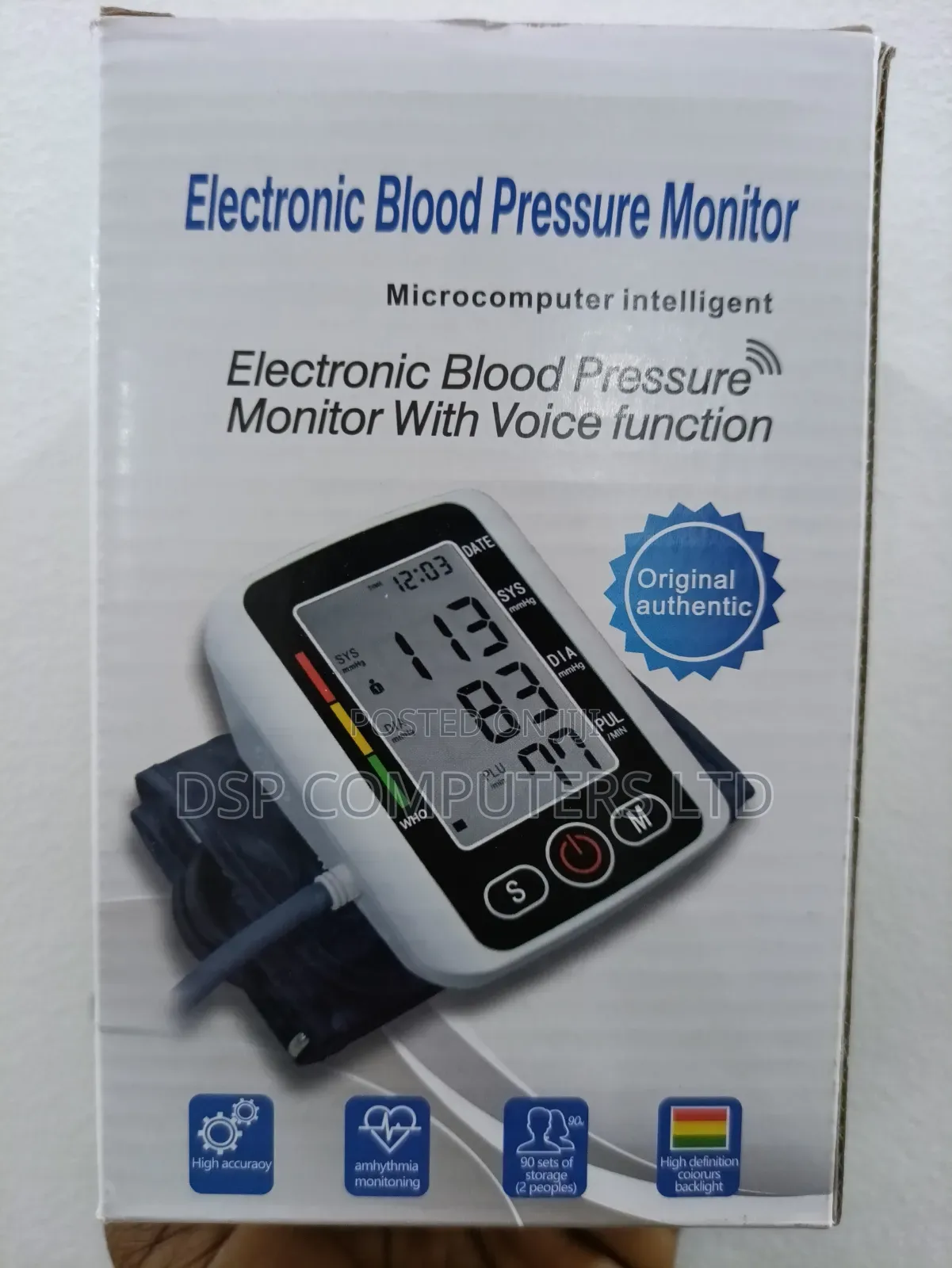 Electronic Blood Pressure Monitor