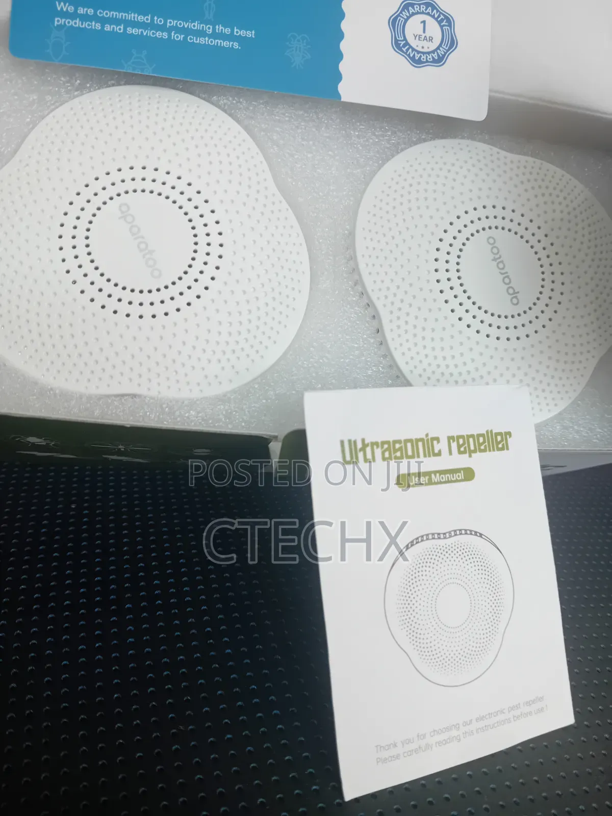 4 Pack Ultrasonic Mouse Repeller. Rodent / Mosquito Repellent