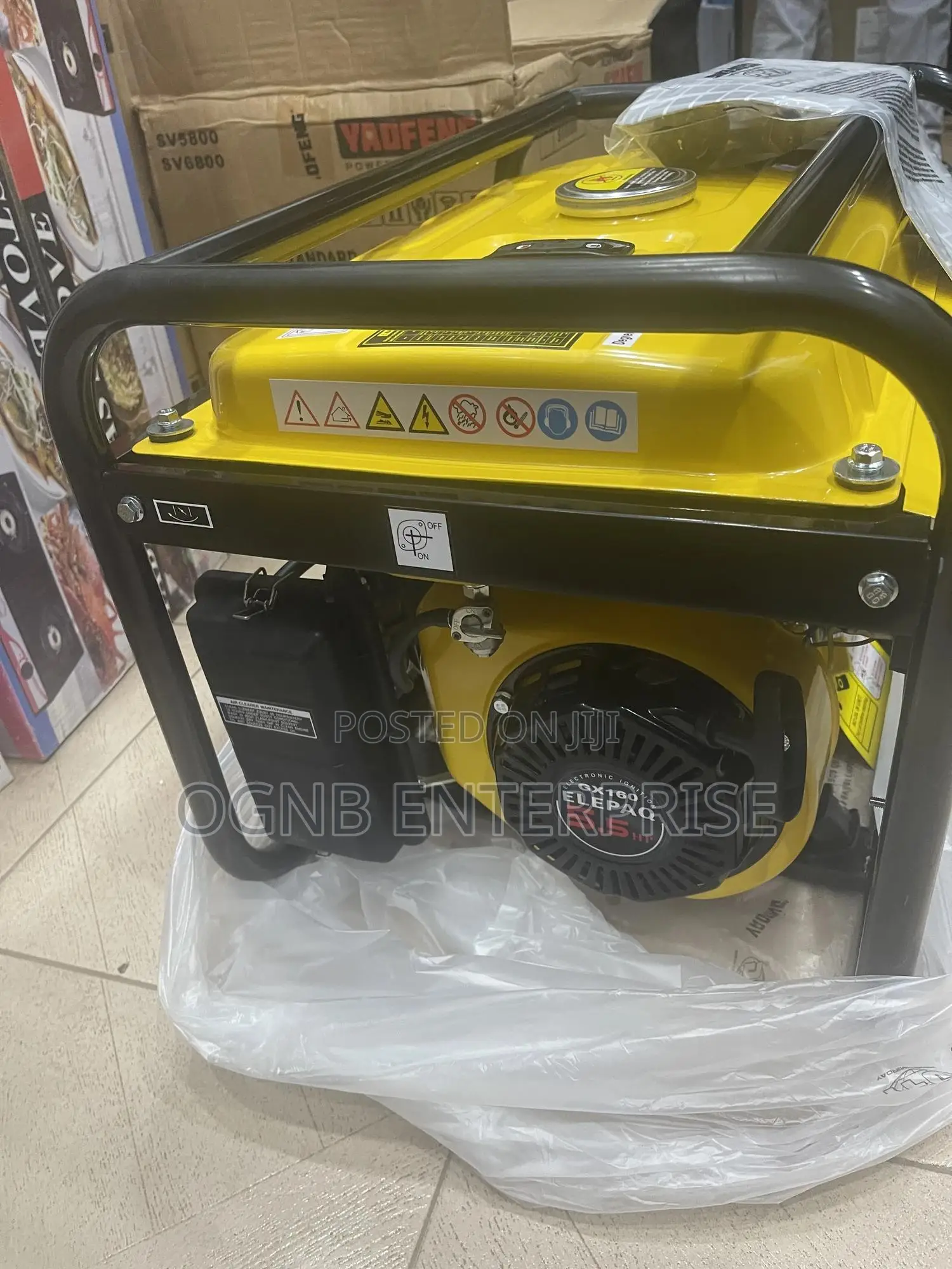 Sv5800 3.5kva Elepaq Constant Generator Copper Coil