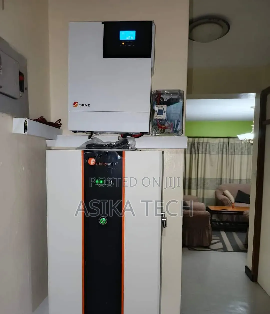 Felicitysolar 10kWh 48V (200Ah) Lithium Battery.
