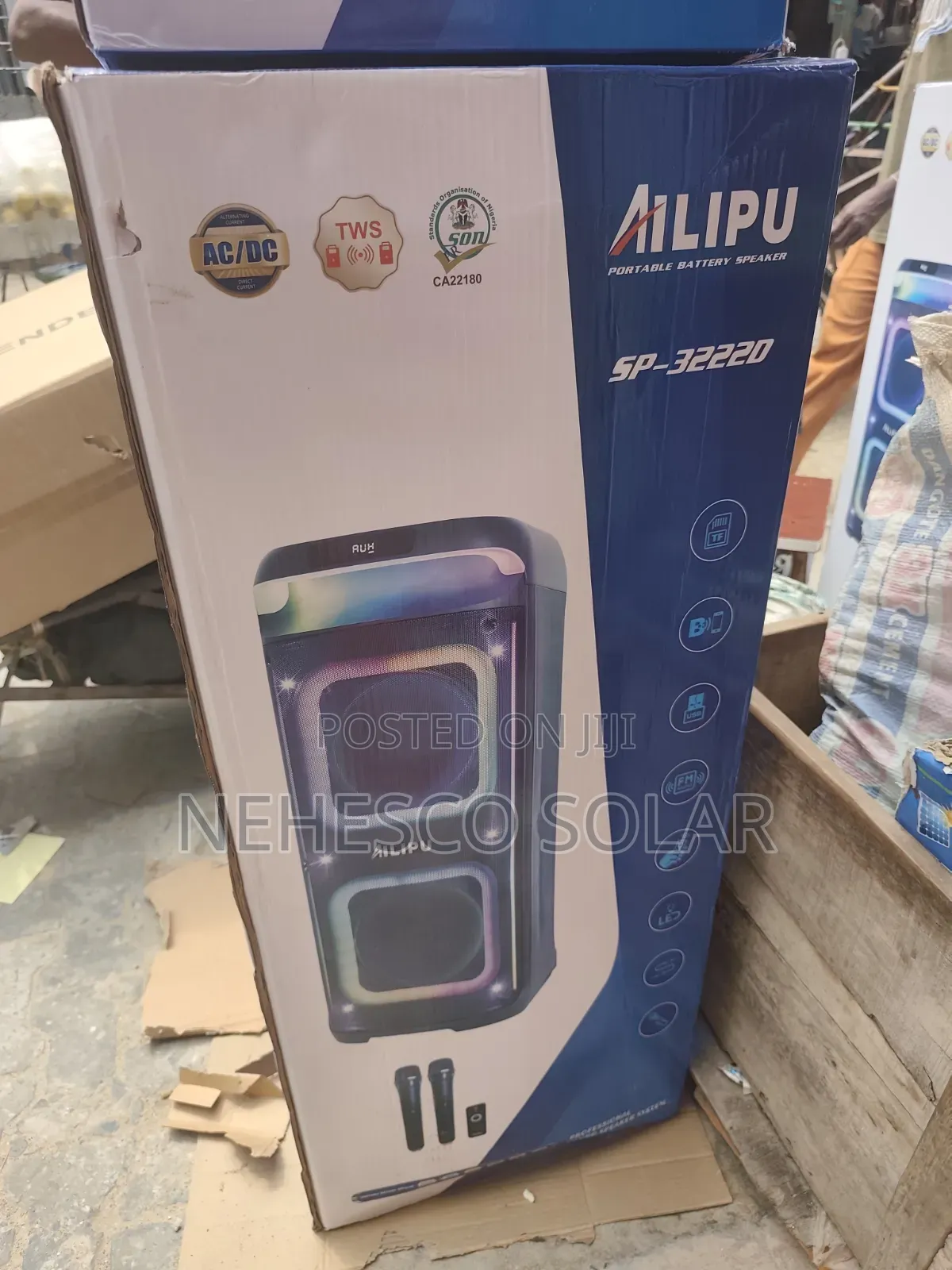 Ailipu SP-3222D Multimedia Speaker – Bluetooth, USB FM Radio