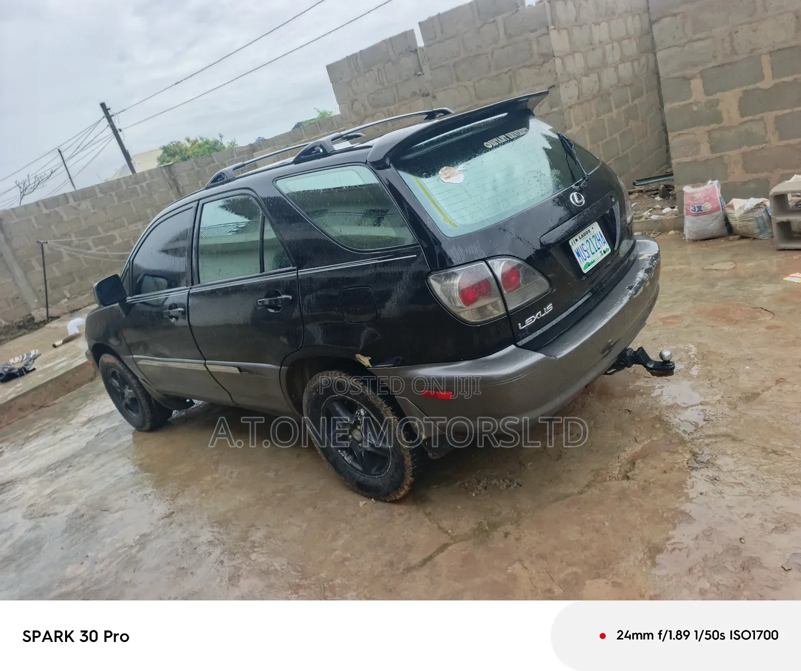 Lexus RX 300 4WD 2002 Black
