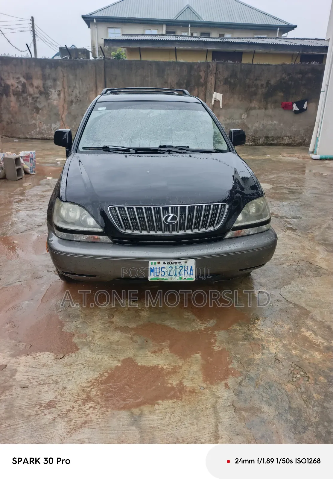 Lexus RX 300 4WD 2002 Black