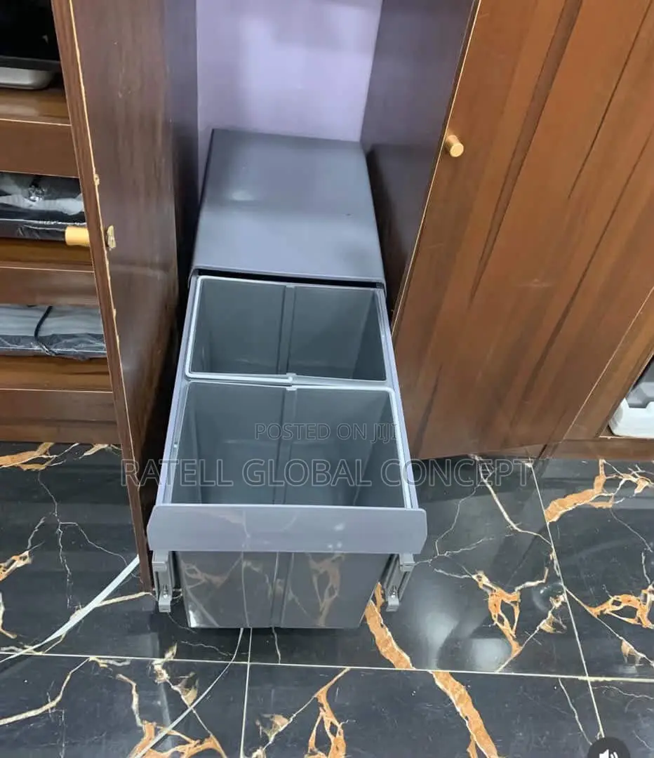 Kitchen Cabinet Double Pull Out Waste Bin