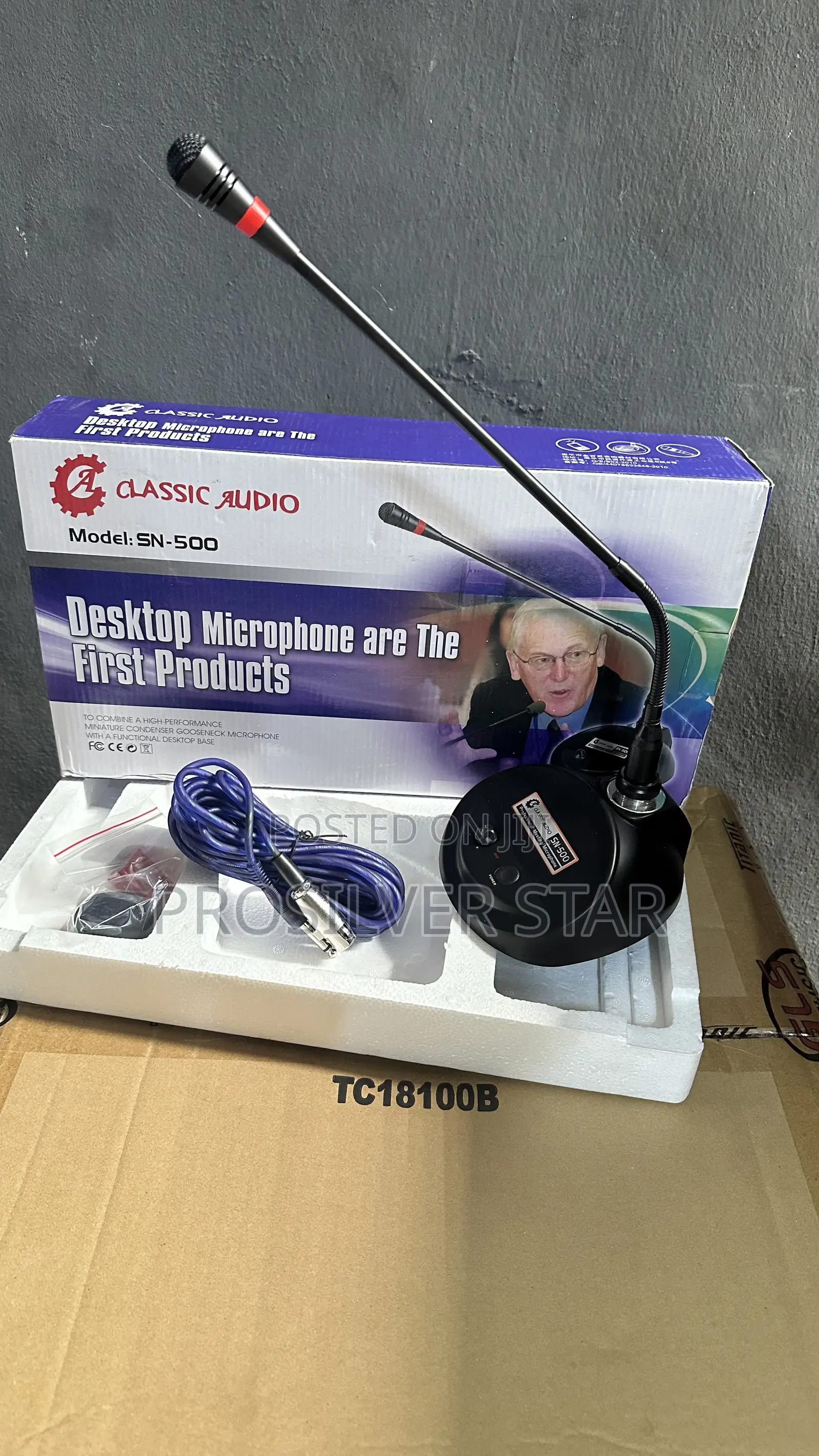 Classic Audio SN-500 Desktop Microphone