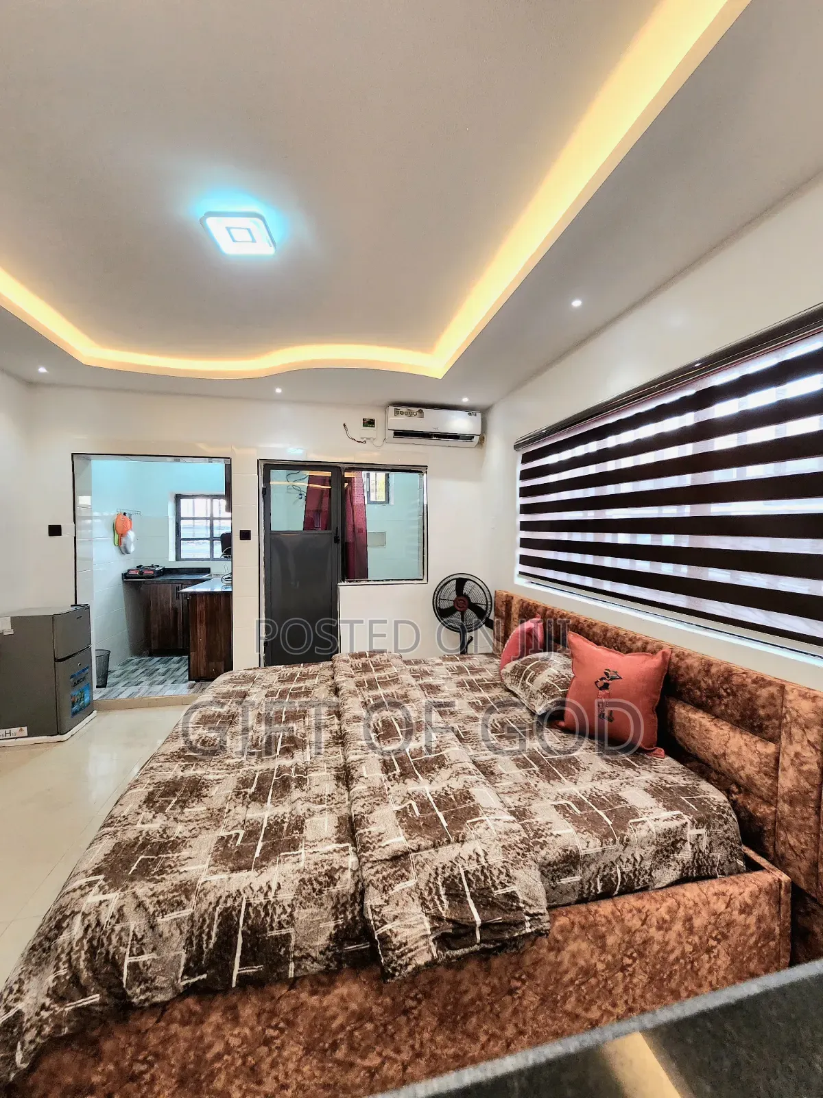 Furnished 1bdrm Apartment in Bunkoro for rent