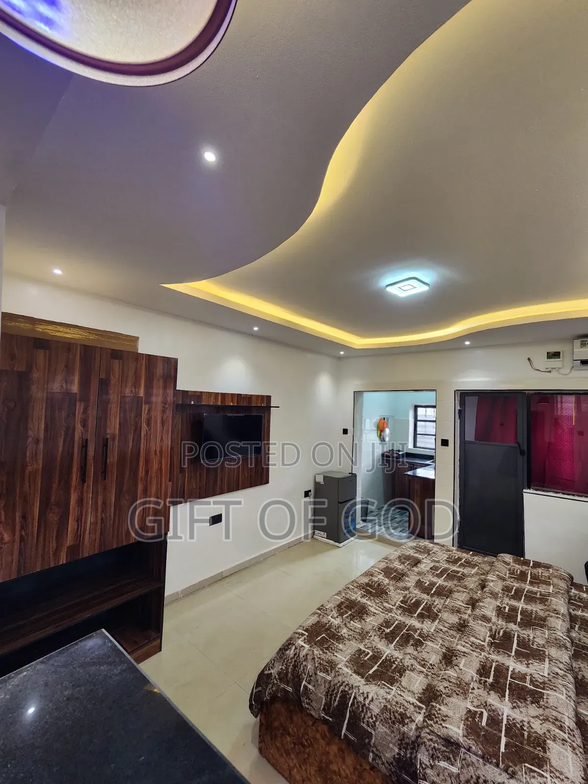 Furnished 1bdrm Apartment in Bunkoro for rent
