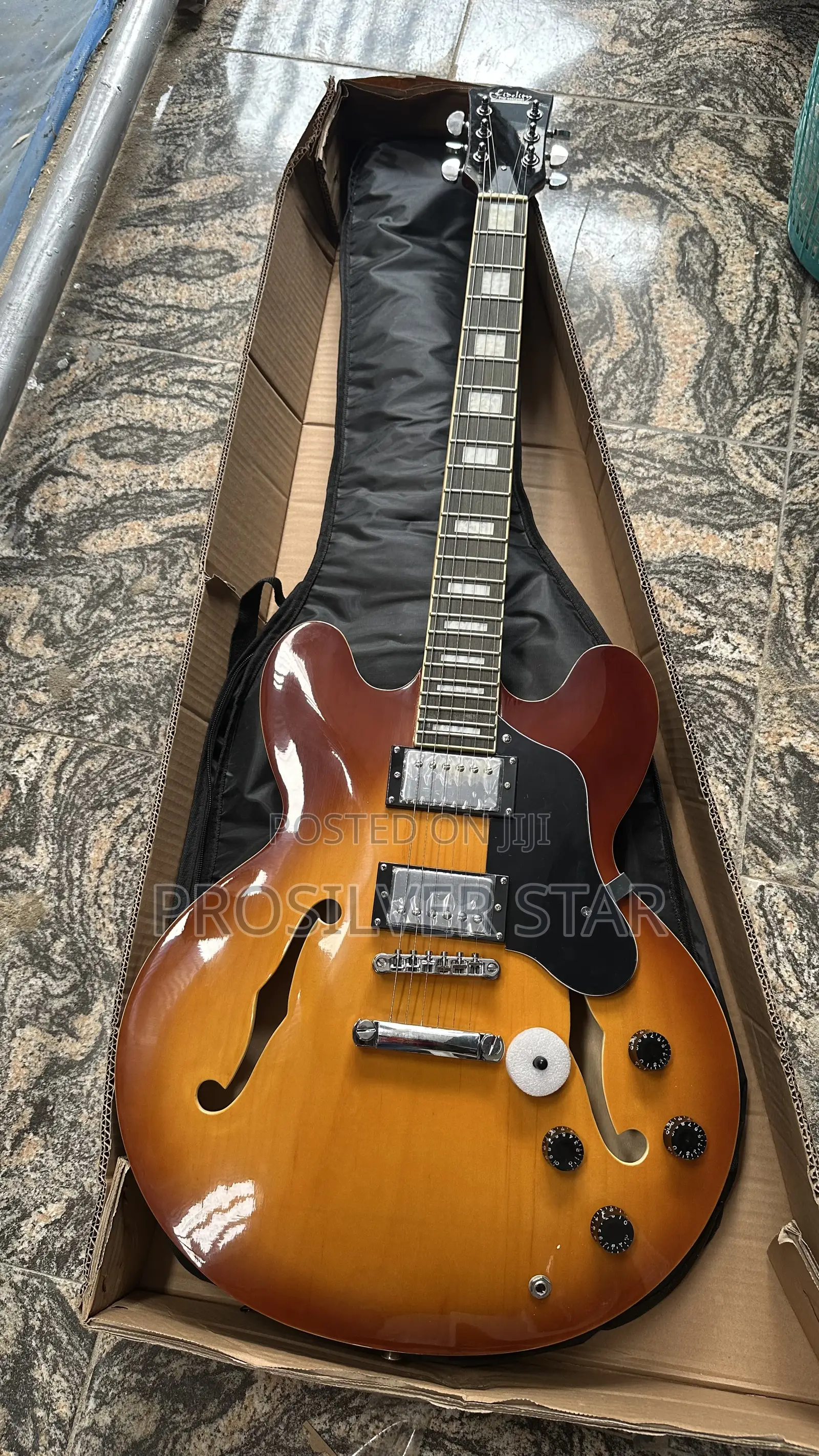 The Fidelity ES-335 Style Semi-Hollow Electric Guitar