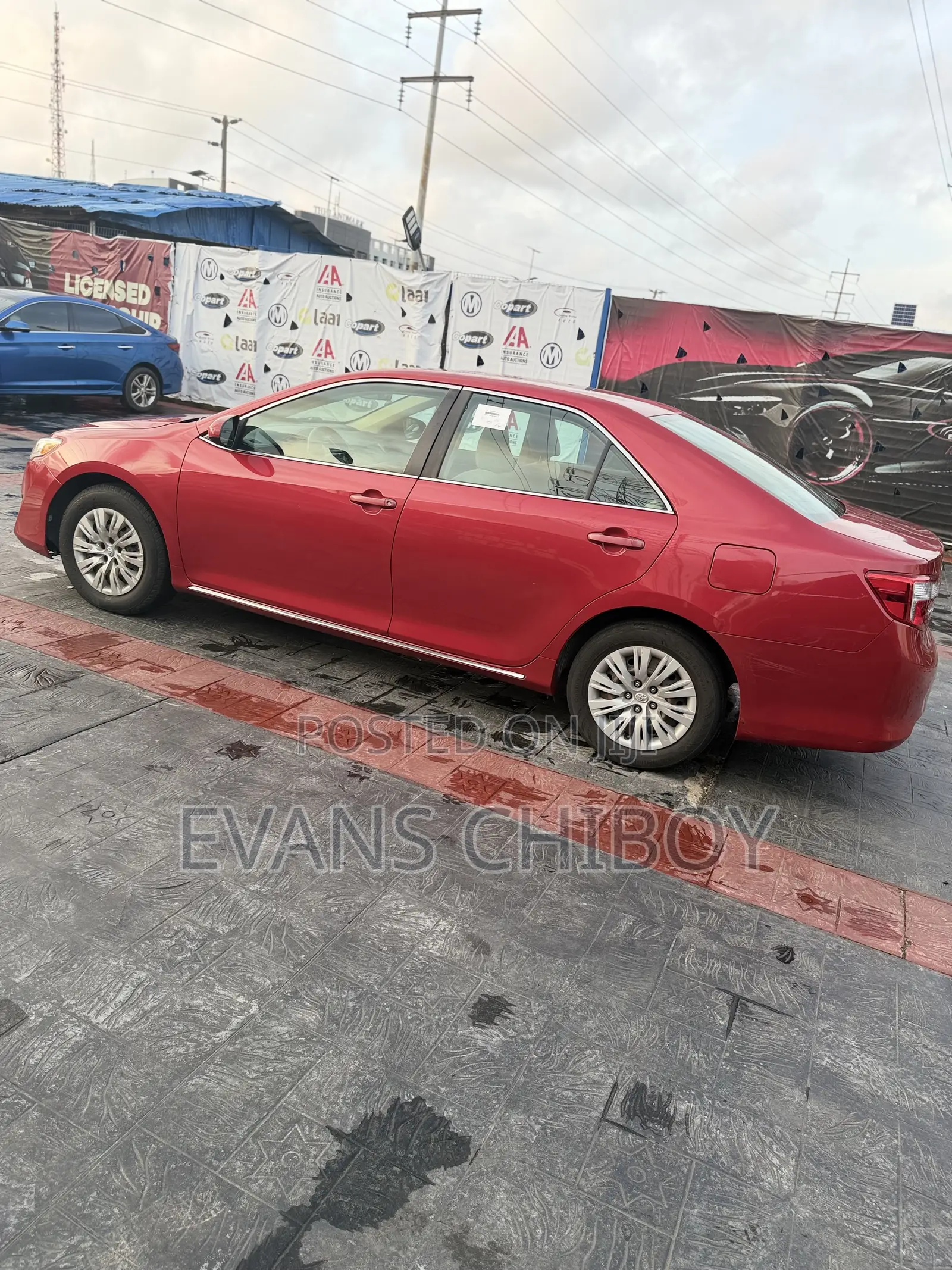 Toyota Camry LE 4dr Sedan (2.5L 4cyl 6A) 2014 Red