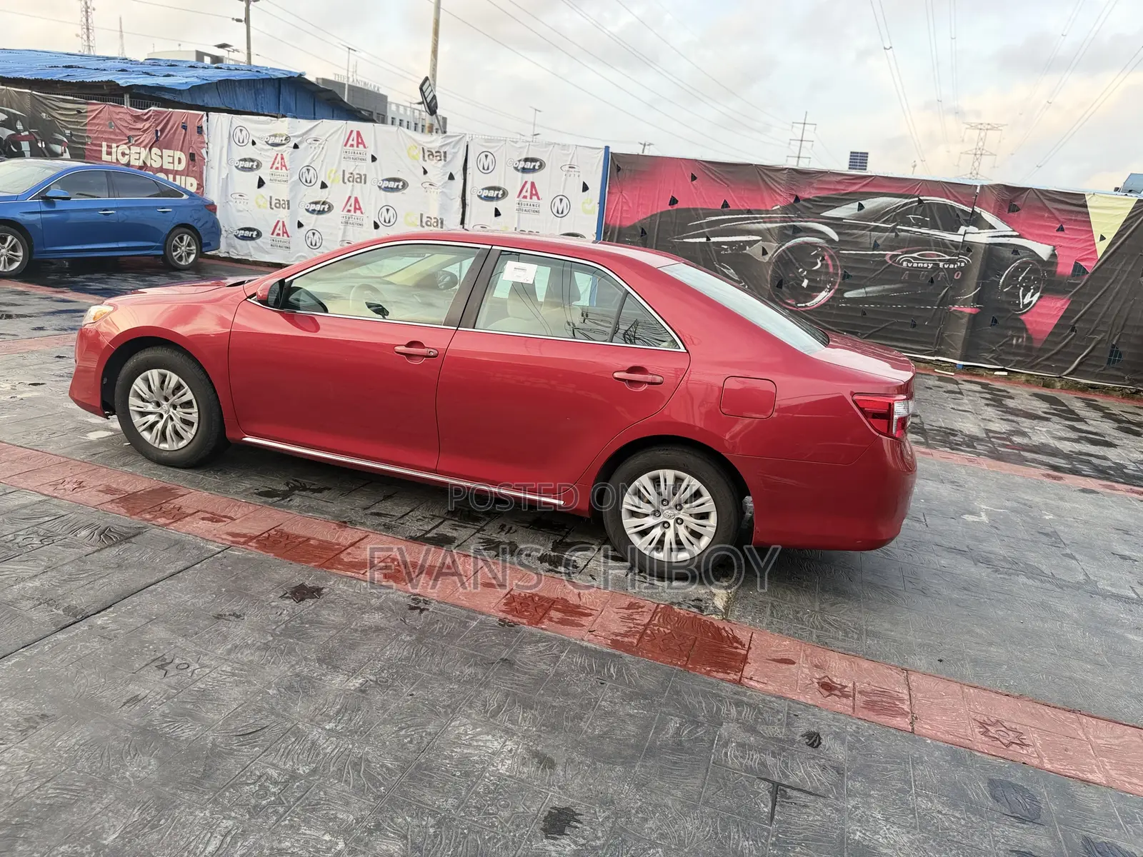 Toyota Camry LE 4dr Sedan (2.5L 4cyl 6A) 2014 Red