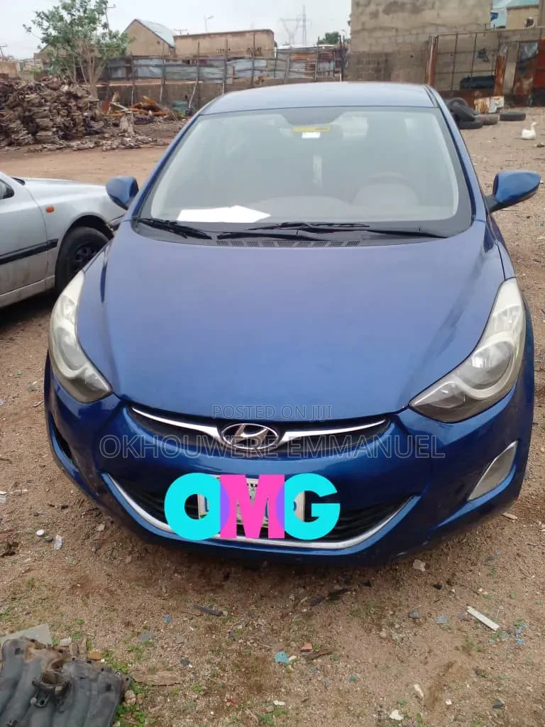 Hyundai Elantra 2013 Blue