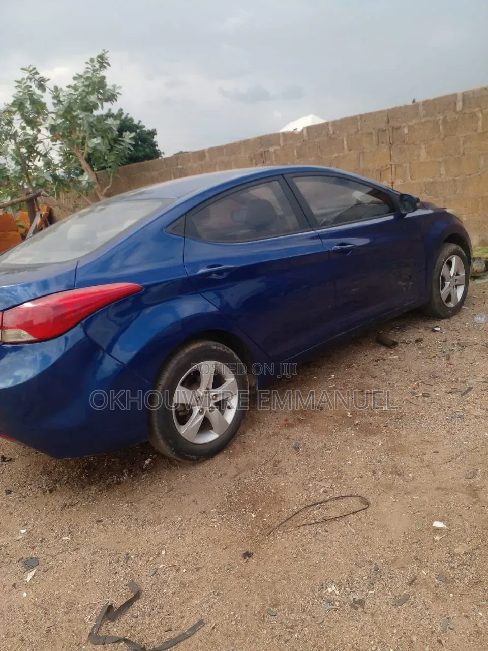 Hyundai Elantra 2013 Blue