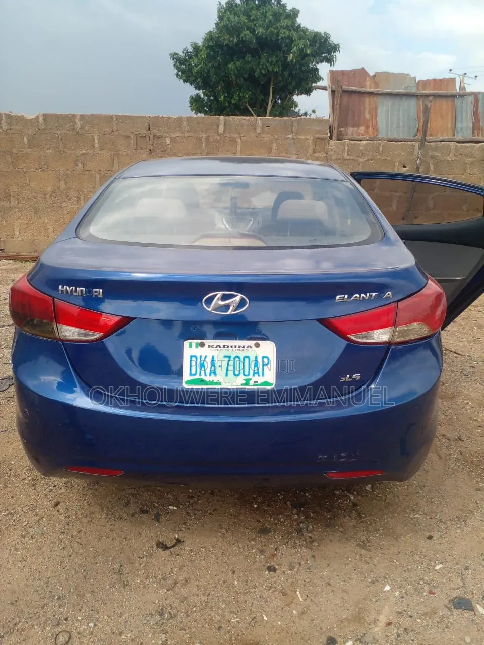Hyundai Elantra 2013 Blue