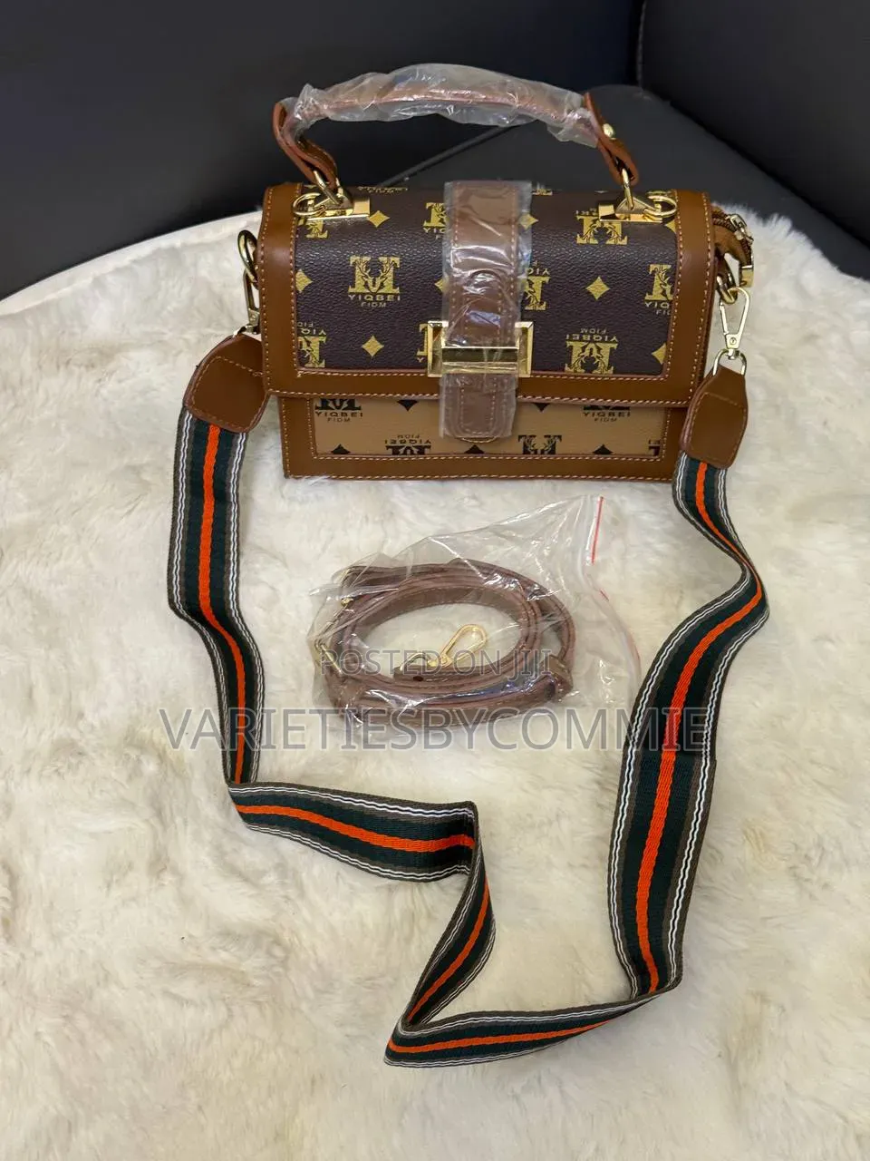Luxe Heritage Satchel Shoulder Crossbody Handbag