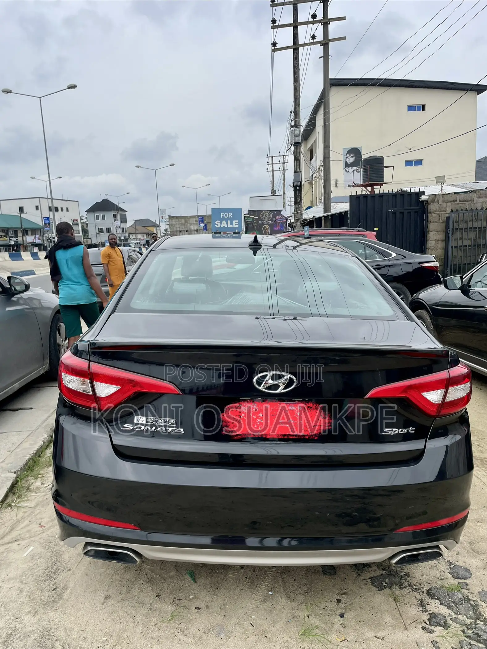 Hyundai Sonata Sport 4dr Sedan (2.4L 4cyl 6A) 2015 Black